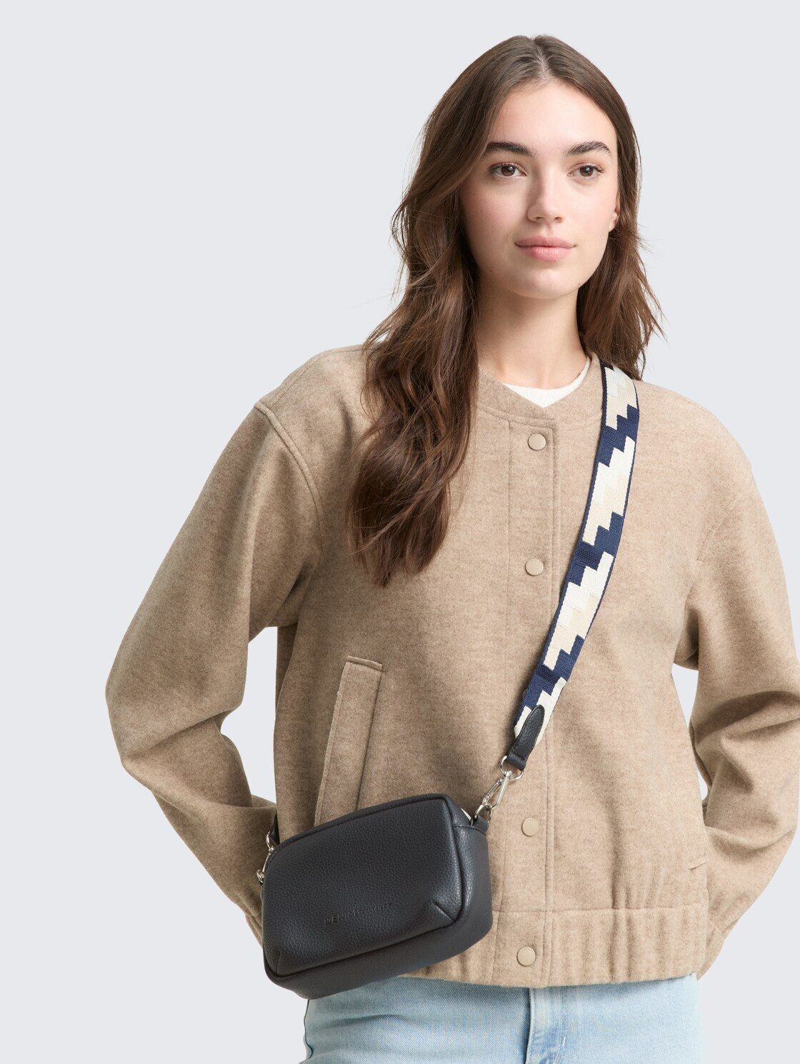 TOM TAILOR Denim Kameratasche Bags, TTSADA Umhängetasche aus Lederimitat