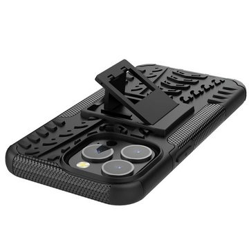 CoolGadget Handyhülle Outdoor Case Hybrid Cover für Apple iPhone 14 Pro Max 6,7 Zoll, Schutzhülle extrem robust Handy Case für iPhone 14 Pro Max Hülle