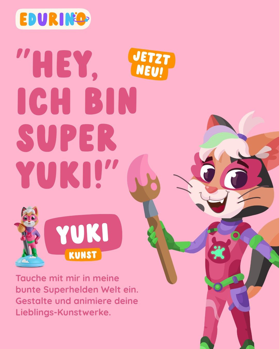 Edurino Lernspielzeug Lernfigur Edurino Hero Yuki - Kunst & gestalten