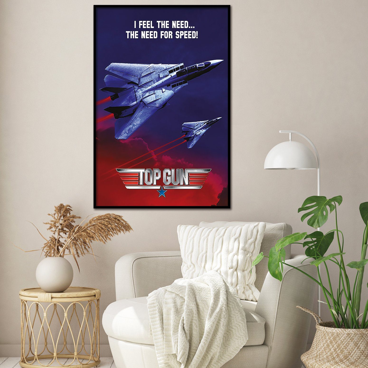 PYRAMID Poster Top Gun Poster I Feel The Need 61 x 91,5 cm