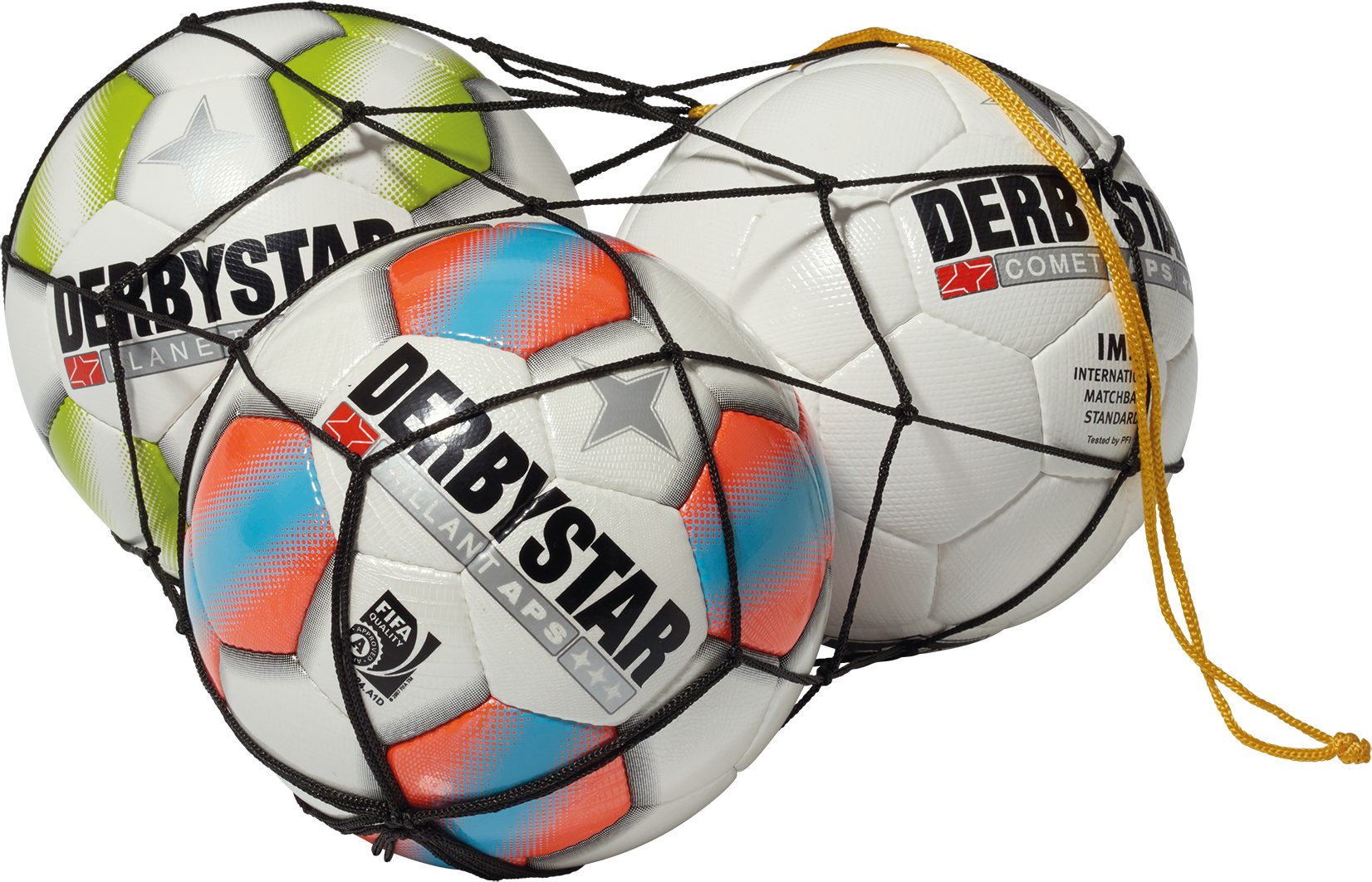 Derbystar Armband Ballnetz Polyester SCHWARZ