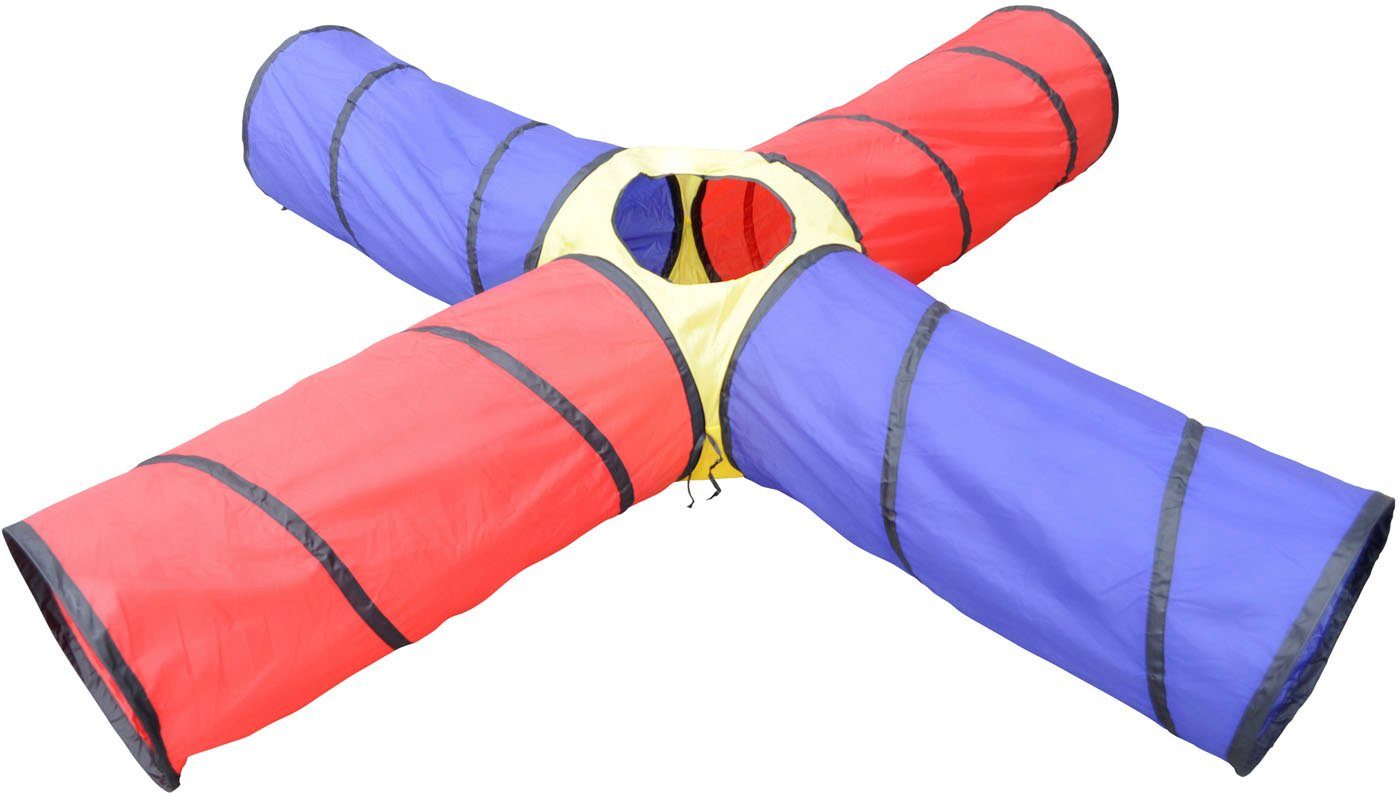 Knorrtoys® Spieltunnel Circle Centre, 4 Krabbeleingänge günstig online kaufen