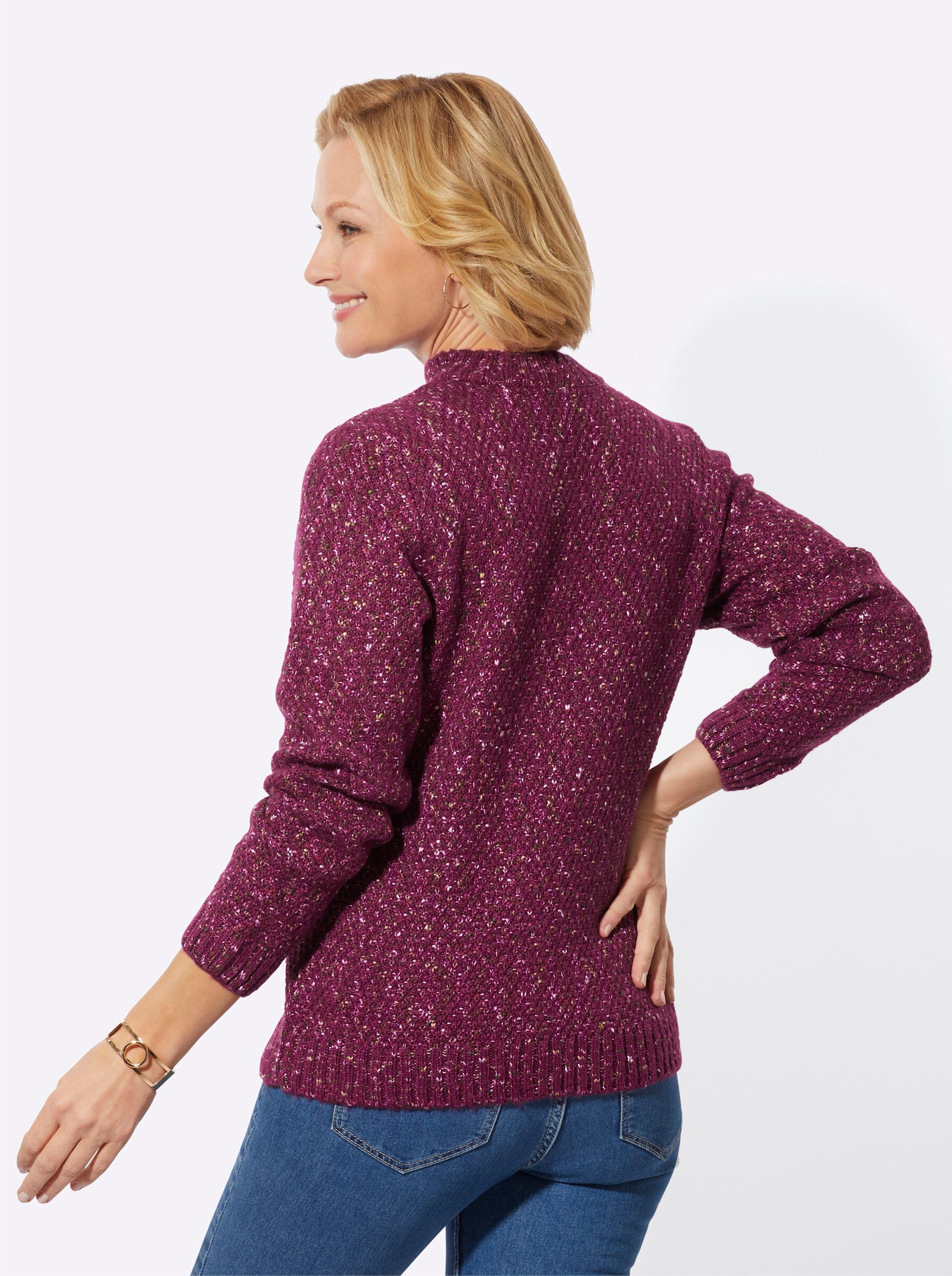 Witt Strickpullover Stehkragenpullover günstig online kaufen