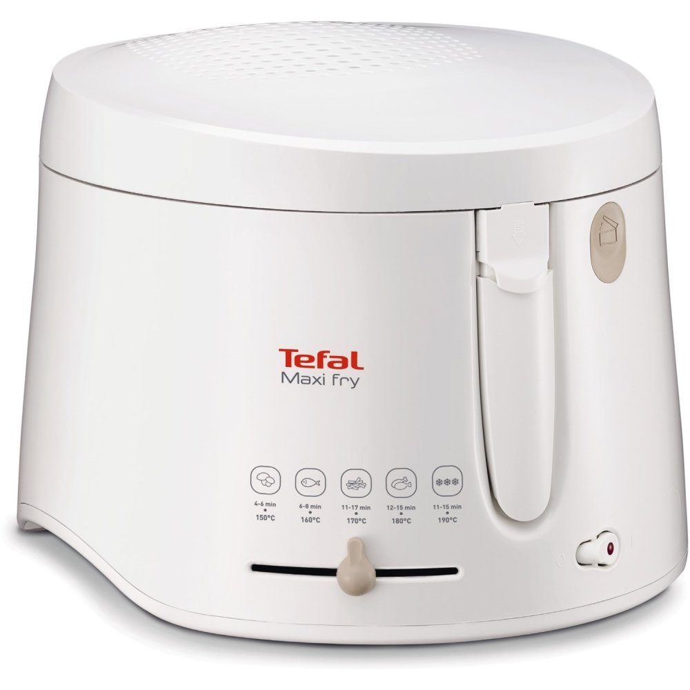 Tefal Fritteuse FF1000 MaxiFry - Fritteuse - weiß, 1900 W