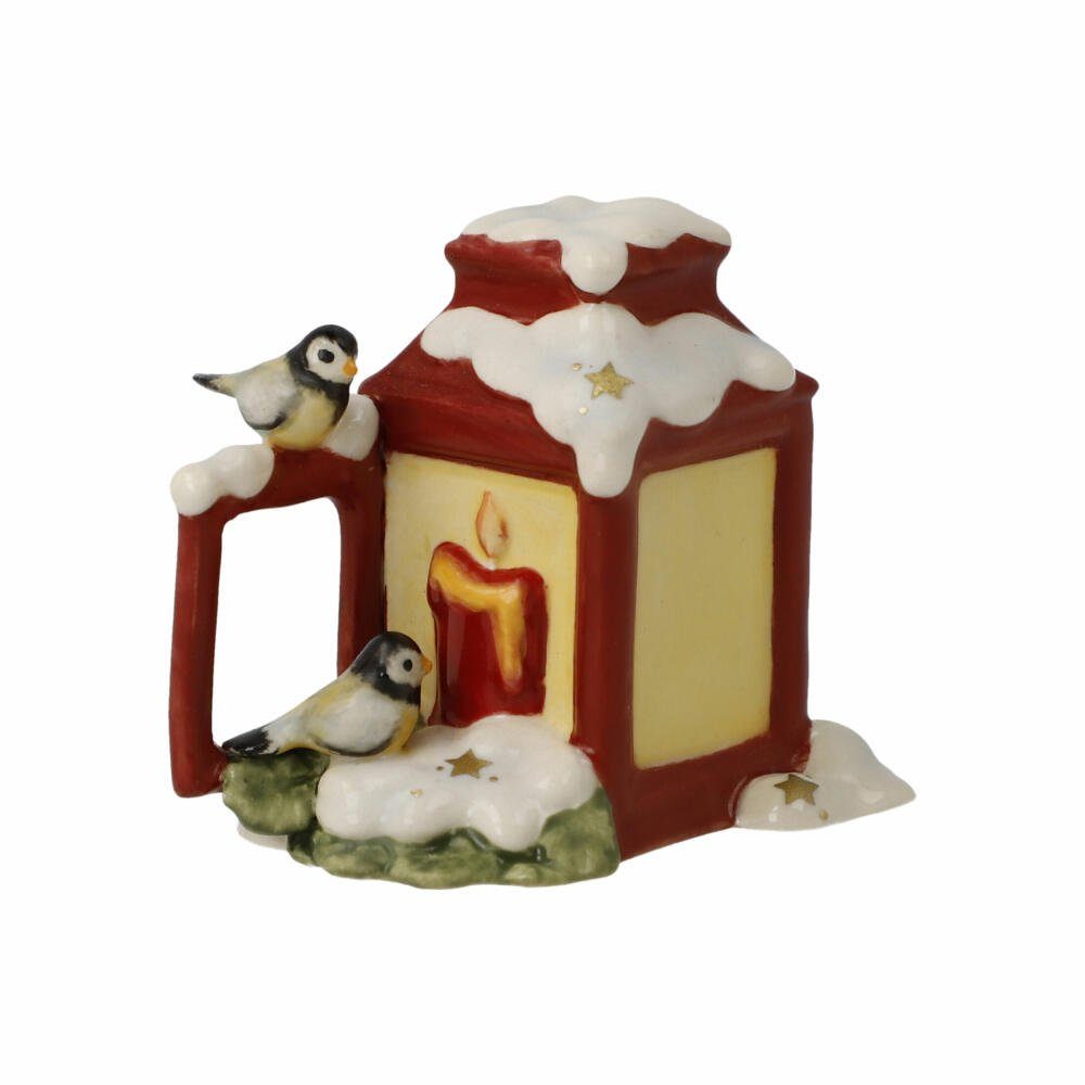 Weihnachtsfigur Neugierige Meisen