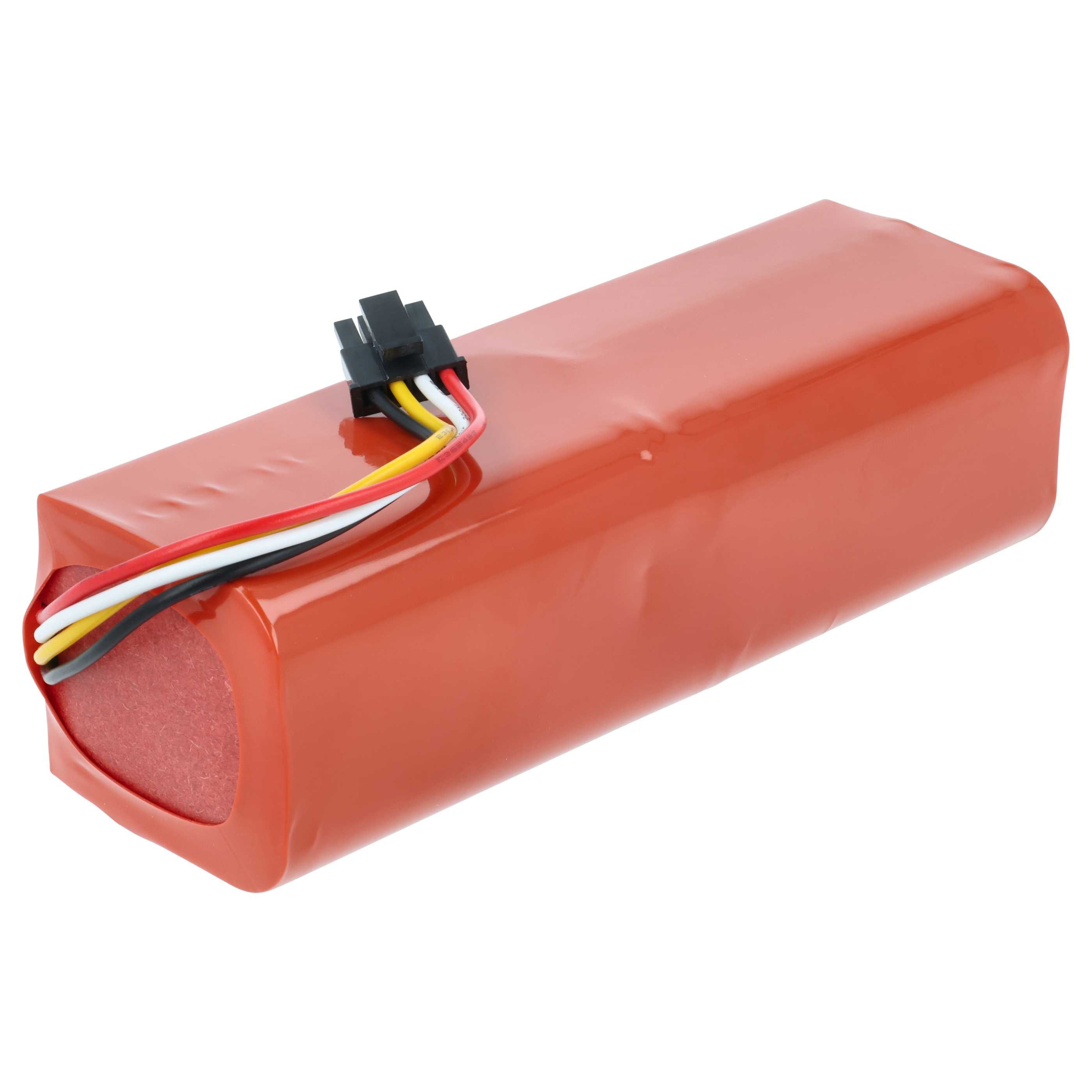 vhbw Akku passend für Dreame D9, L20 Ultra, D10 Plus, D10s, D10, Bot L10 Staubsauger-Akku Akku Li-Ion 5000 mAh (14,4 V, 1 St), Leistungsfähiger Austausch-Akku für Ihren Saugroboter