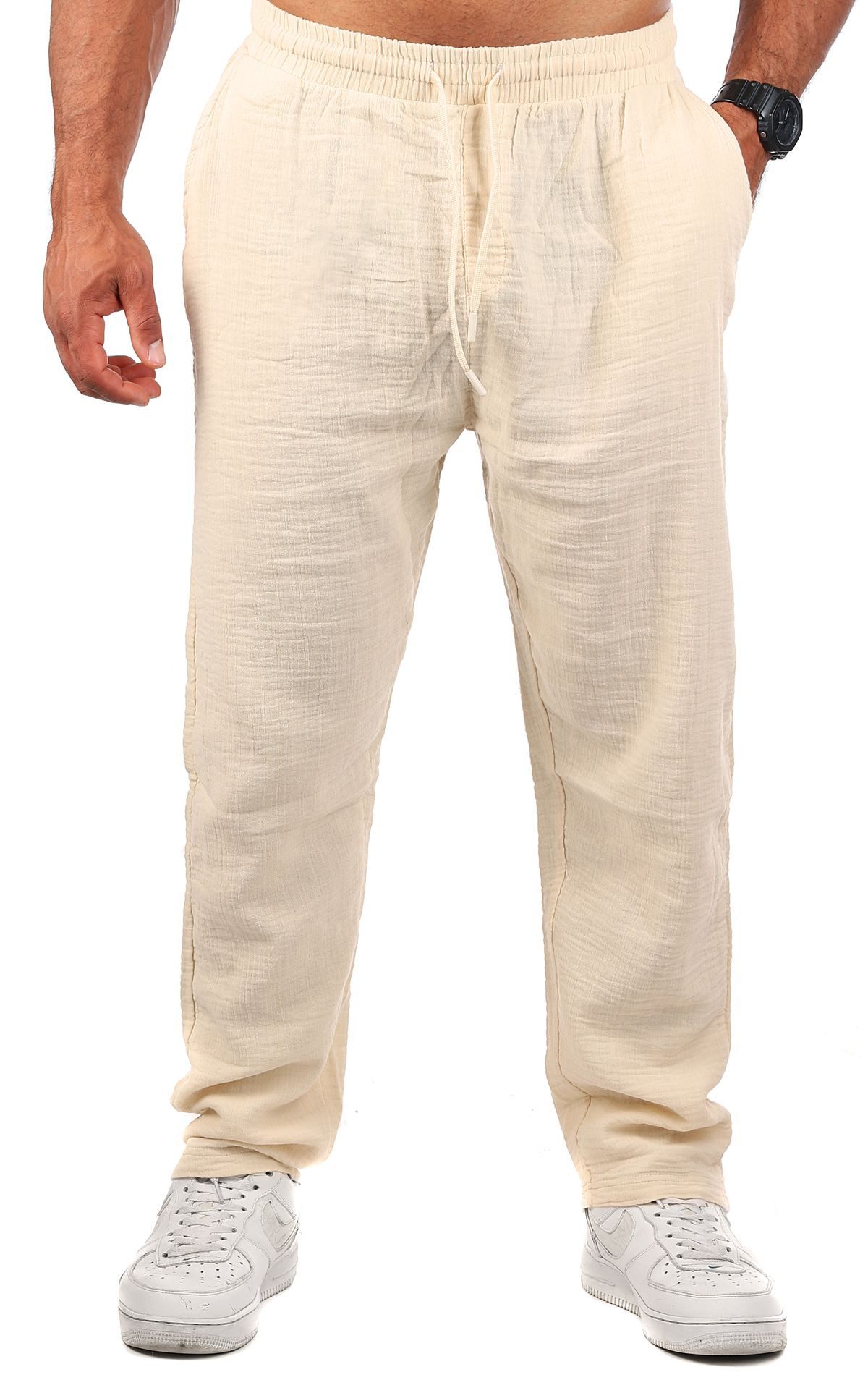 CARISMA Strandhose Herren Musselin Hose lang günstig online kaufen