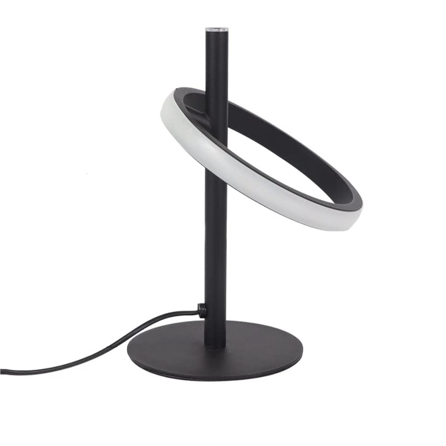 ZMH LED Tischleuchte Schwarz/Weiß Whonzimmer Modern günstig online kaufen