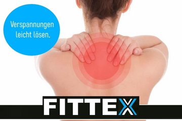 MAVURA Massageroller FITTEX 4in1 Muskel Massagegerät Faszien Roller mit Griff, Beine Arme Füße Nacken Massage