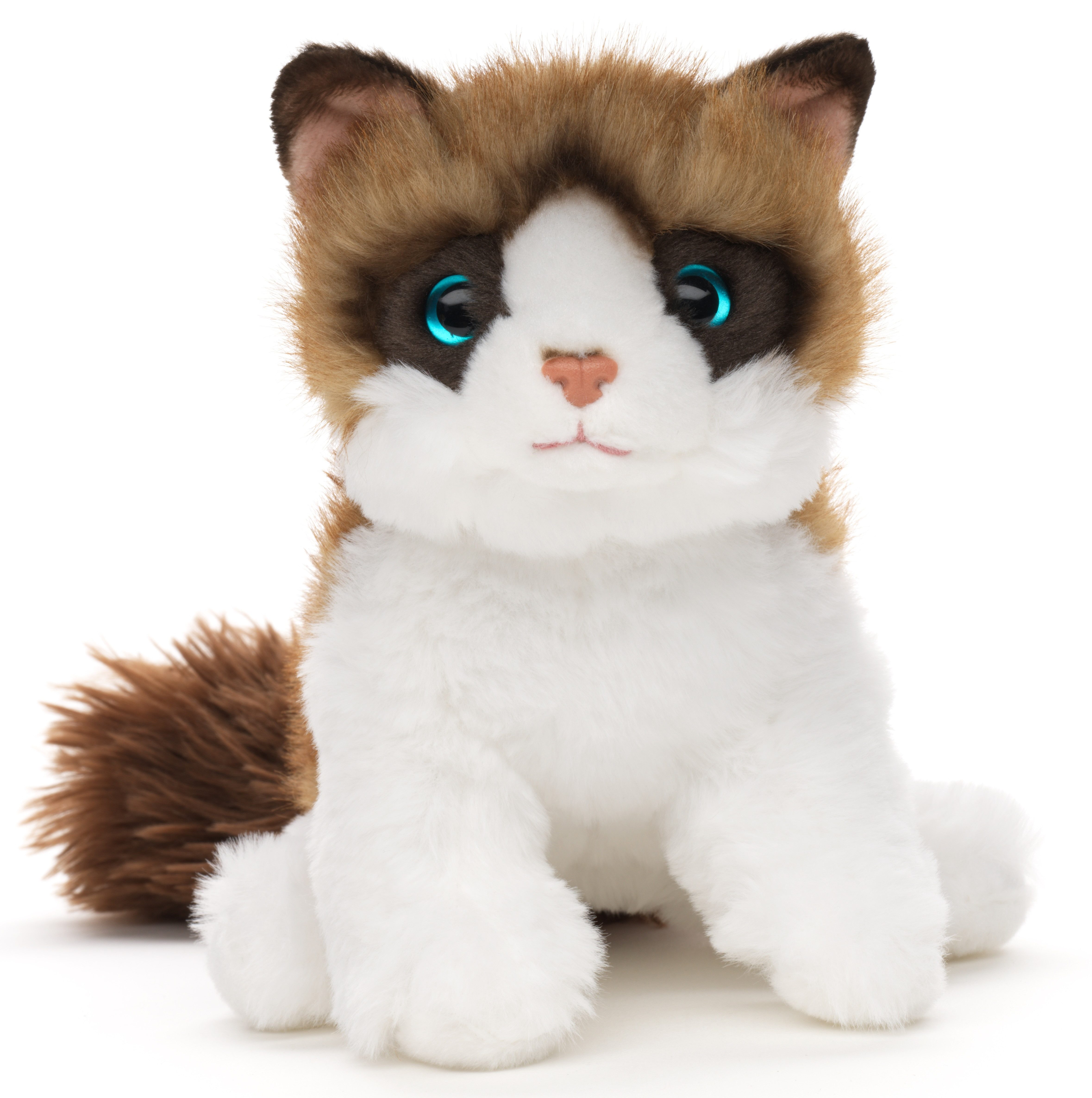 Uni-Toys Kuscheltier Ragdoll-Katze - verschiedene Modelle - Plüschtier, zu 100 % recyceltes Füllmaterial