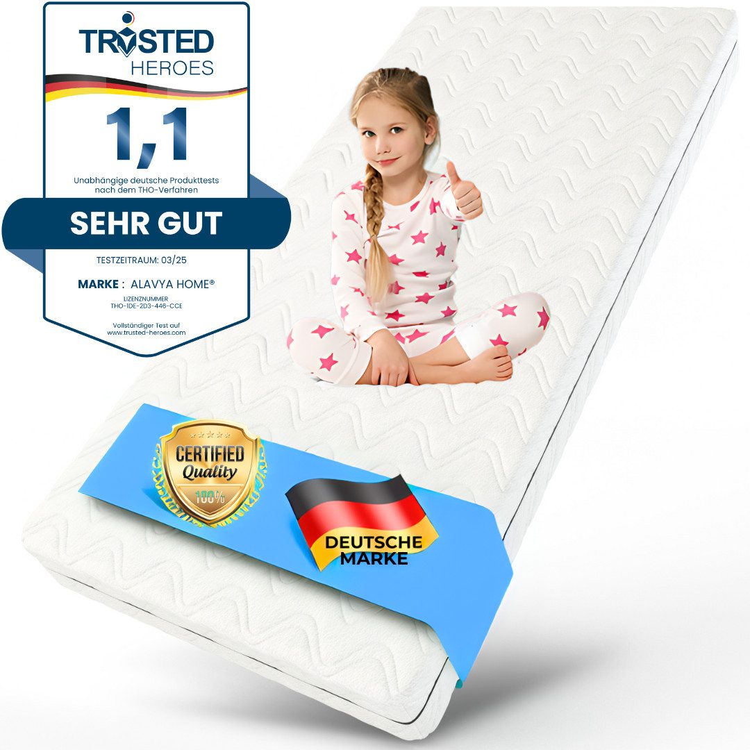 Jugendmatratze COZY PLUS Kinder- und Jugendmatratze mit waschbarem Bezug, A günstig online kaufen