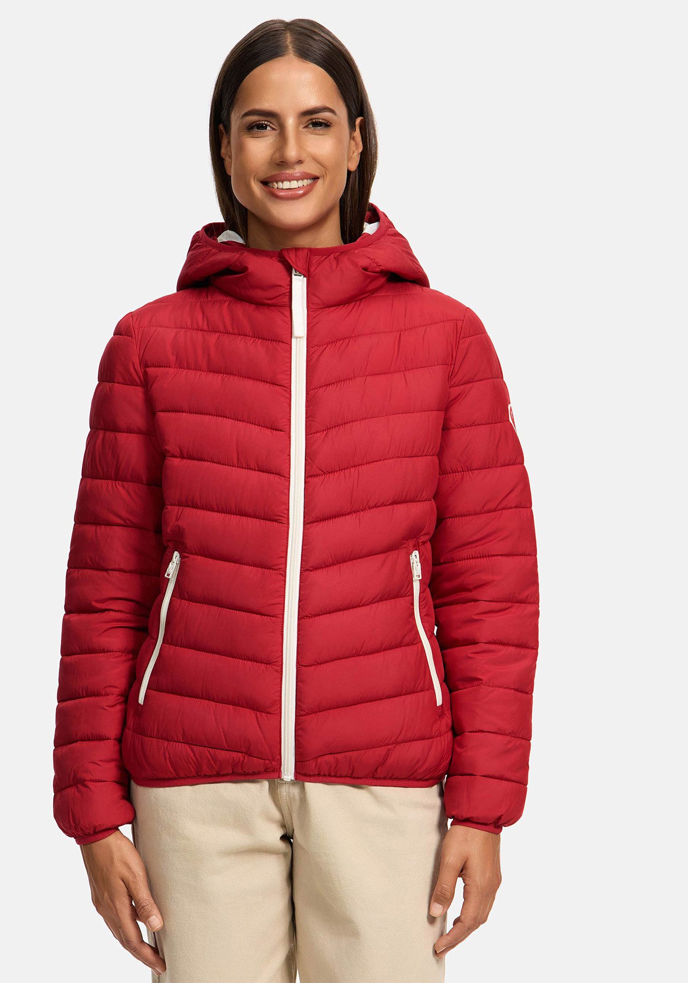 Marikoo Winterjacke "Pack mich ein", Mit Kapuze und Beutel zum Verstauen de günstig online kaufen