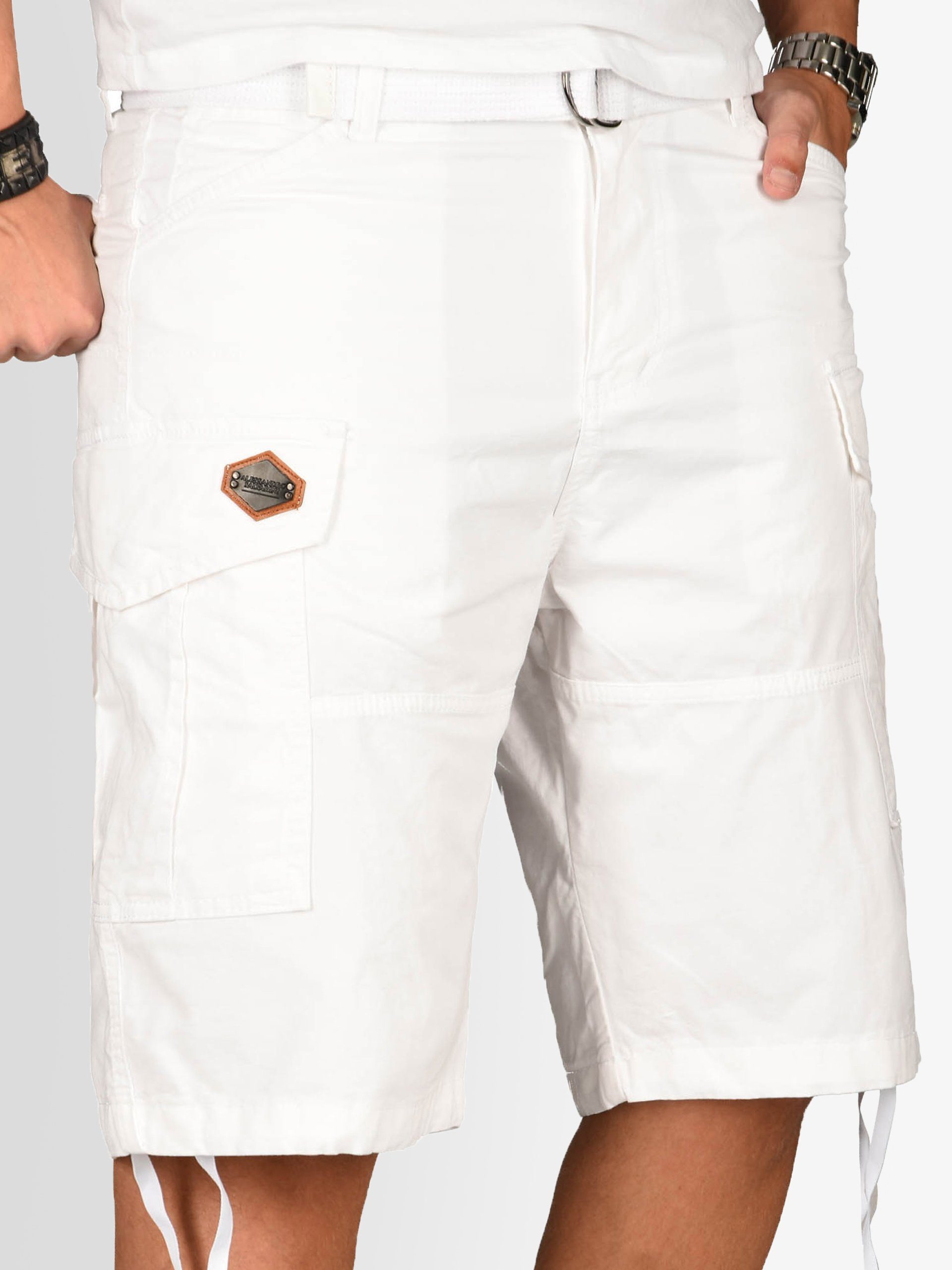 Alessandro Salvarini Cargoshorts ASLeon inklusive passendem Gürtel
