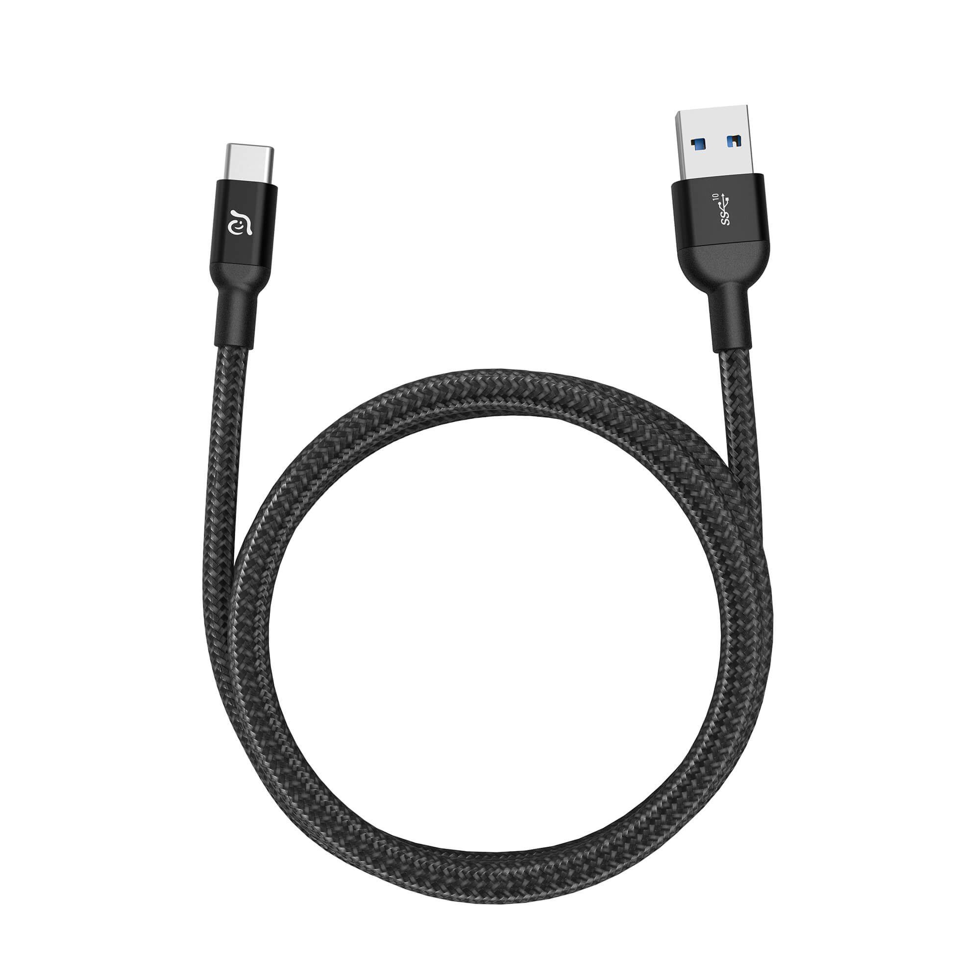 ADAM elements CASA M100+ - CASA M100+ USB-A 3.1 auf USB-C Daten-und Ladekabe Smartphone-Kabel