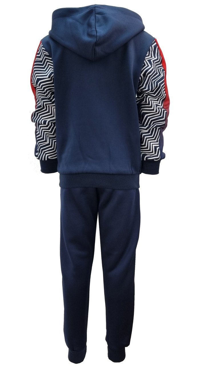 Fashion Boy Sweatanzug Jogginganzug Freizeitanzug Jogginganzug Jungen leicht gefüttert, JF868