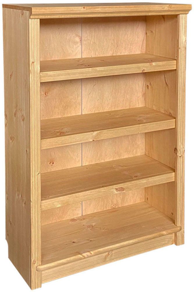 Home affaire Standregal Soeren Stege, aus massiver Kiefer, Maße (B/T/H): 80/ 29/126 cm, mit 3 Regalböden