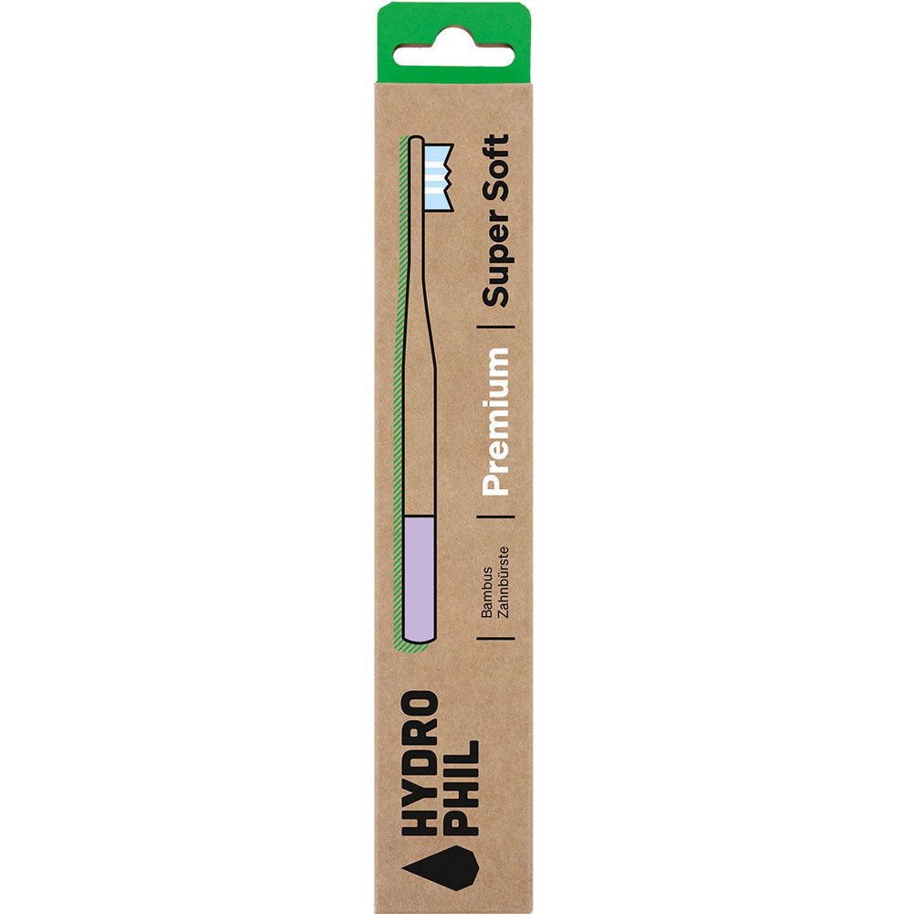 Hydrophil Zahnbürste Bambus- Premium Super Soft, Stk