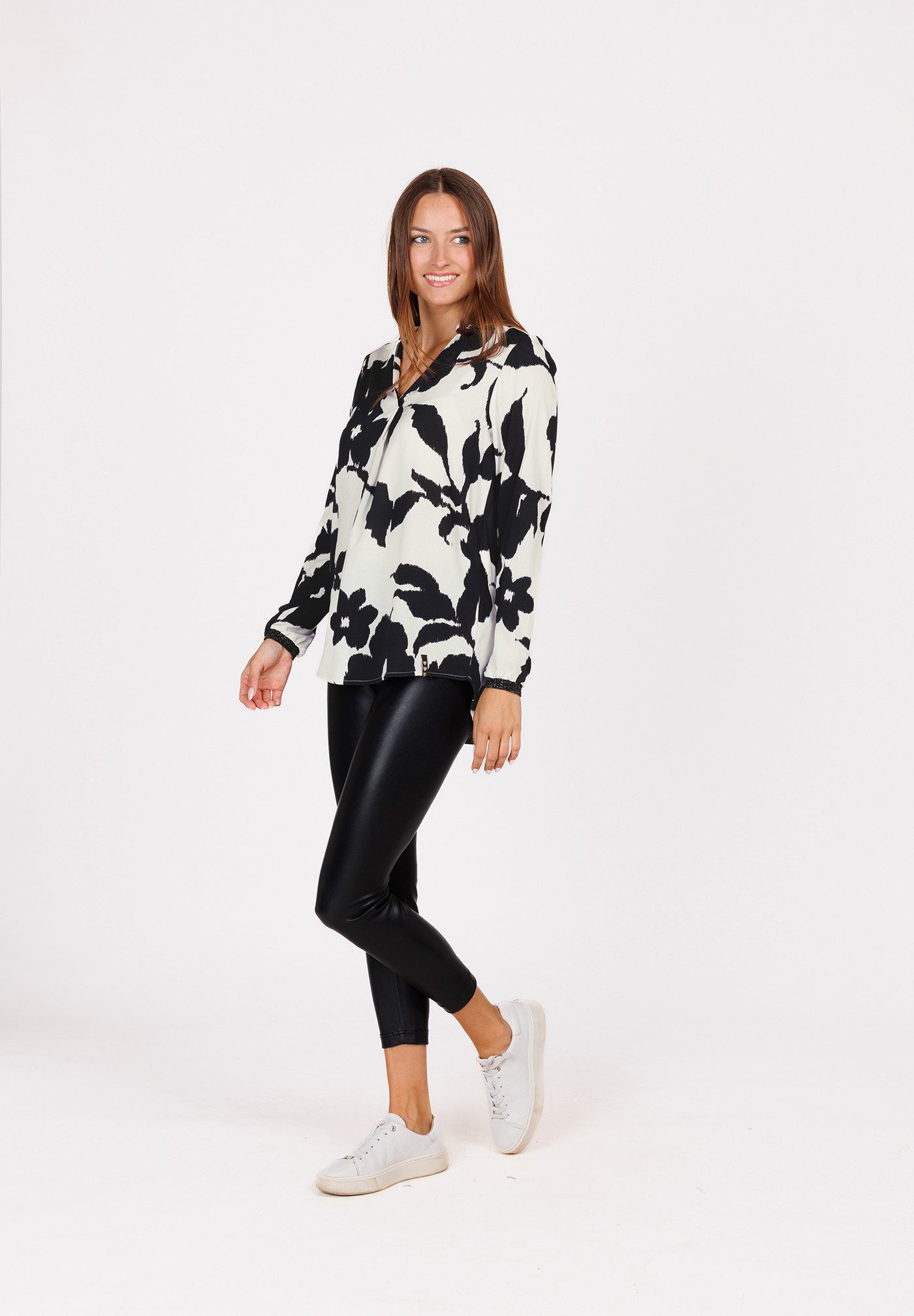 Key Largo Langarmbluse WB LORELEI v-neck günstig online kaufen