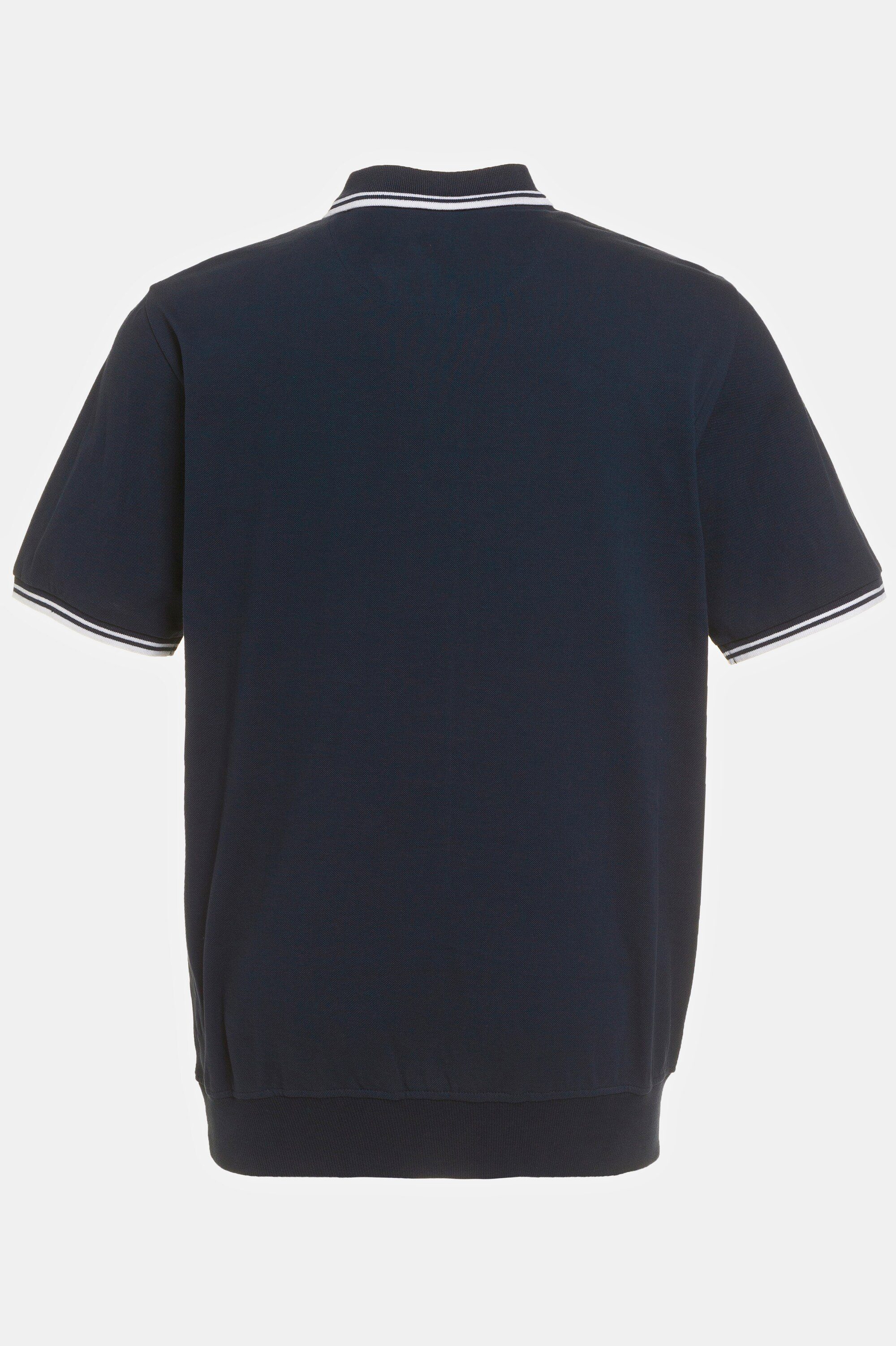 Poloshirt bis Piqué 8 XL nachtblau Halbarm JP1880 Bauchfit Poloshirt