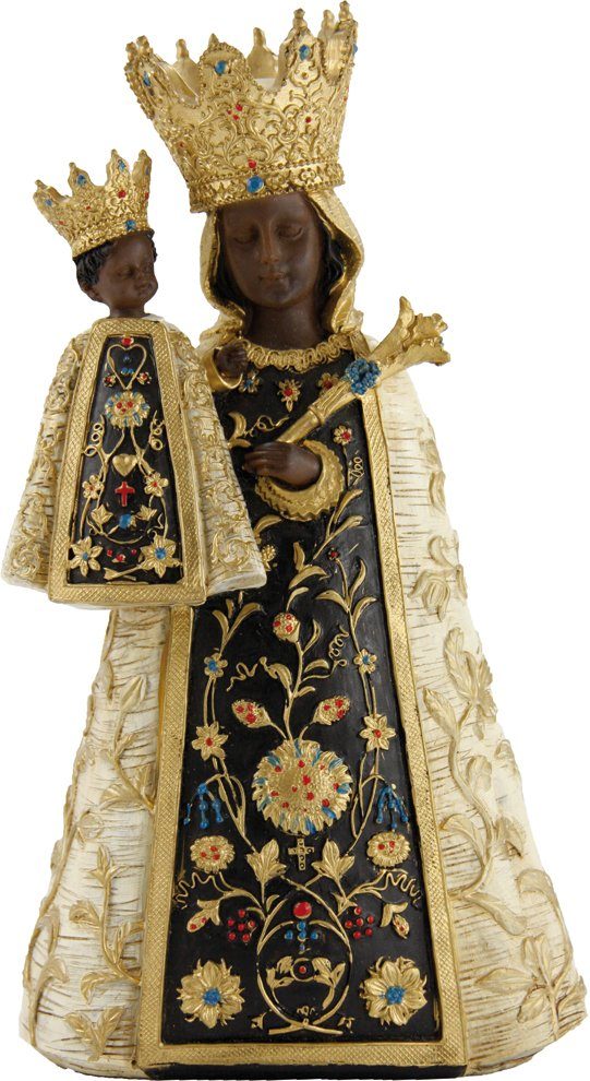 Dekofigur Heiligenfigur Schwarze Madonna 20,7 cm günstig online kaufen