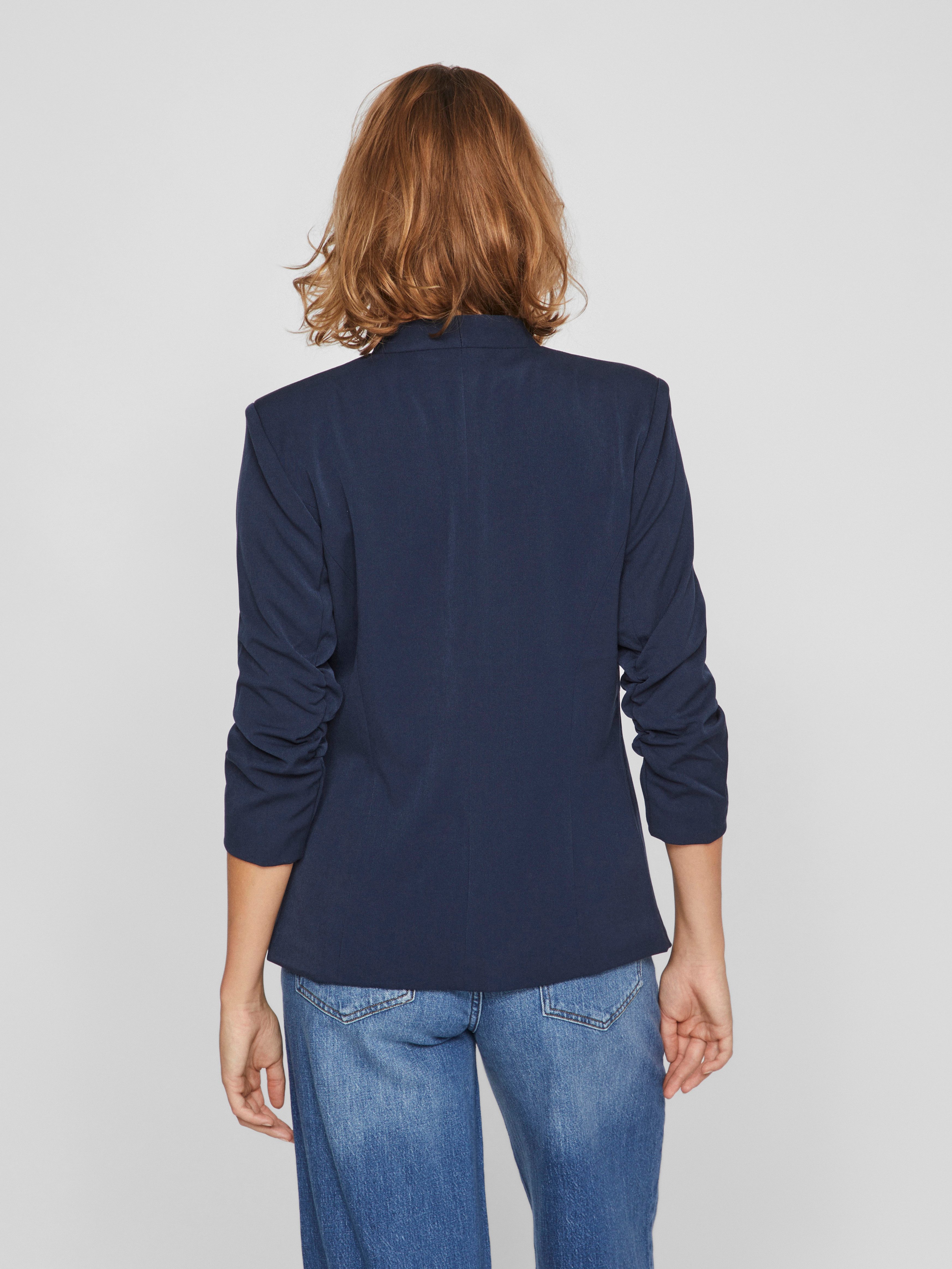 Vila Kurzblazer VIHER NEW 3/4 BLAZER -NOOS Materialmix, regular fit