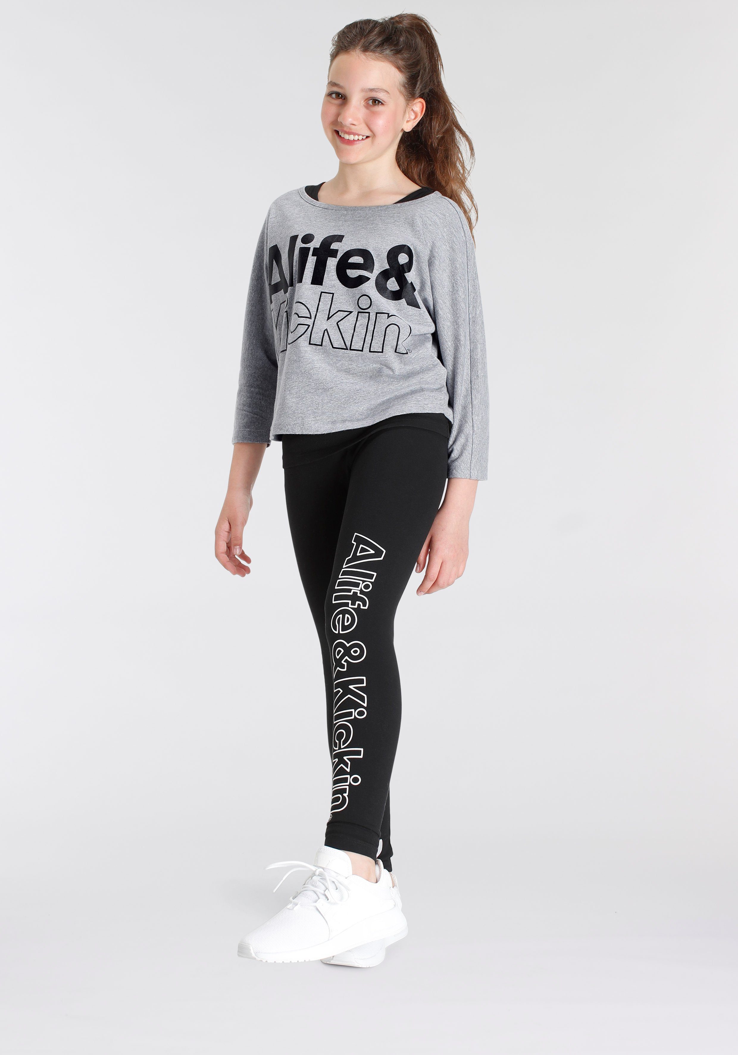 Kids. Kickin Kickin Alife mit MARKE! Logo NEUE & für Druck Alife Leggings &