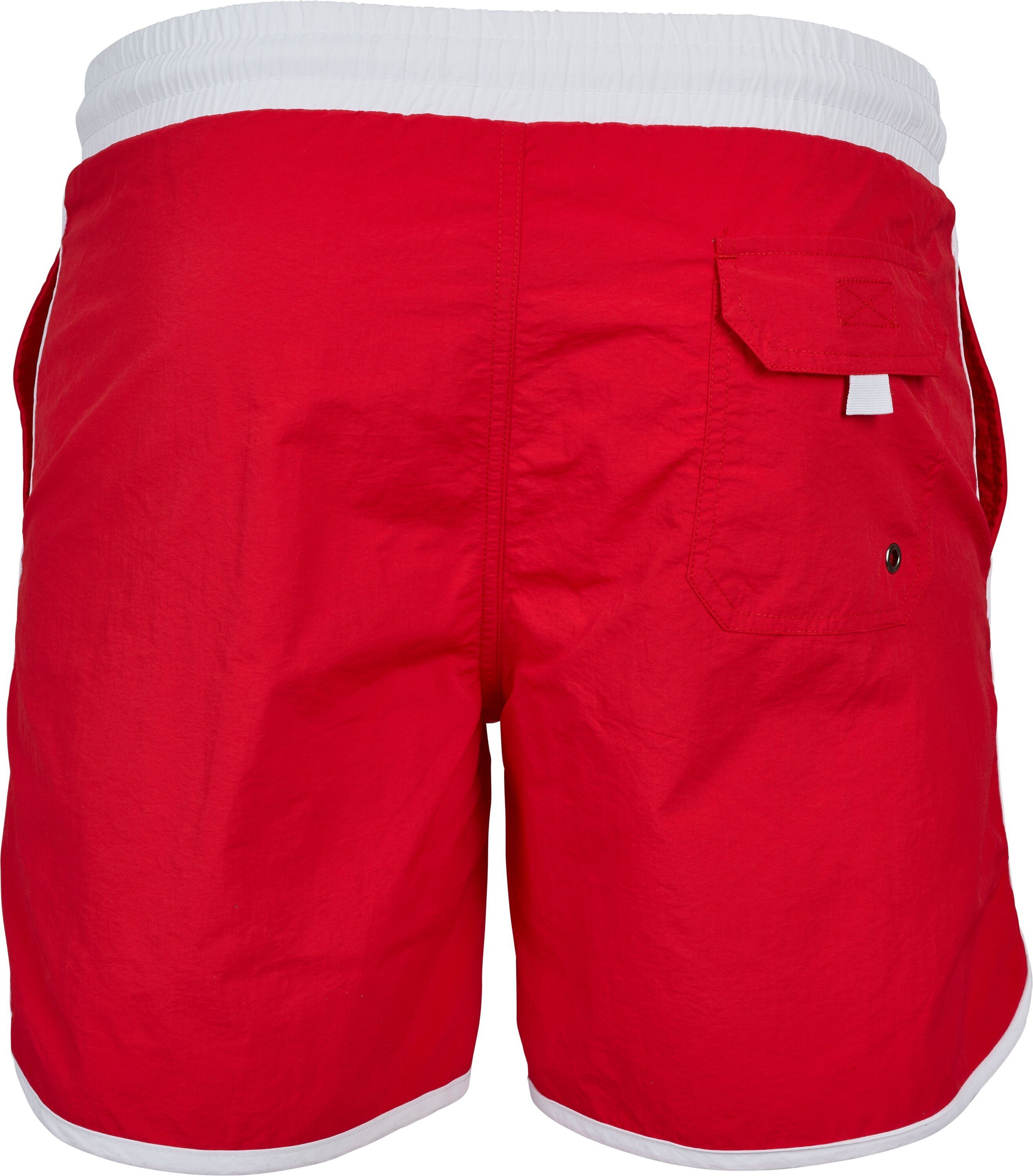 Retro firered/white Swimshorts Herren CLASSICS Badeshorts URBAN