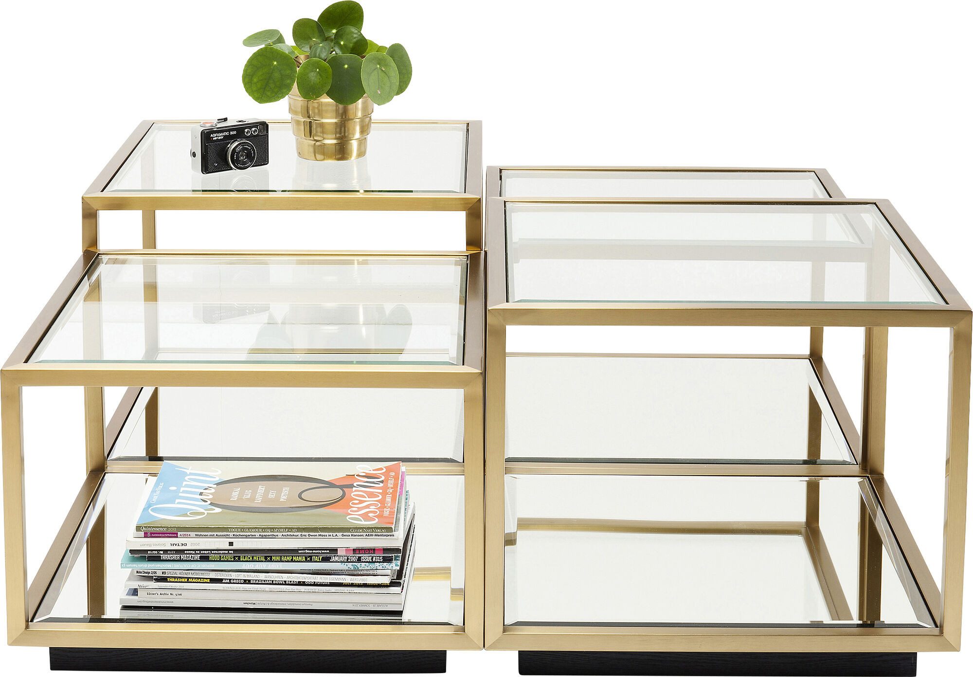 Couchtisch Couchtisch Luigi Gold (4/Set)