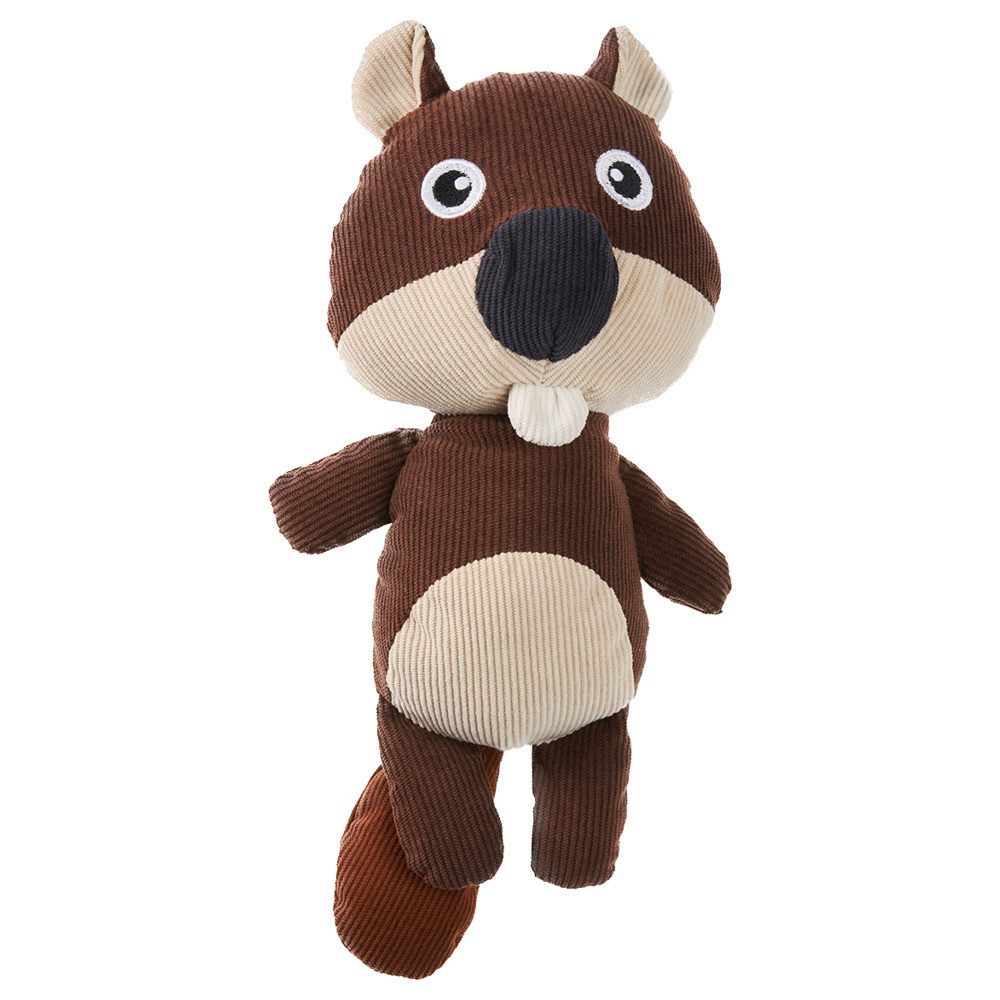 Wolters Tierkuscheltier Hundespielzeug Animal Family Benny Biber braun/beige