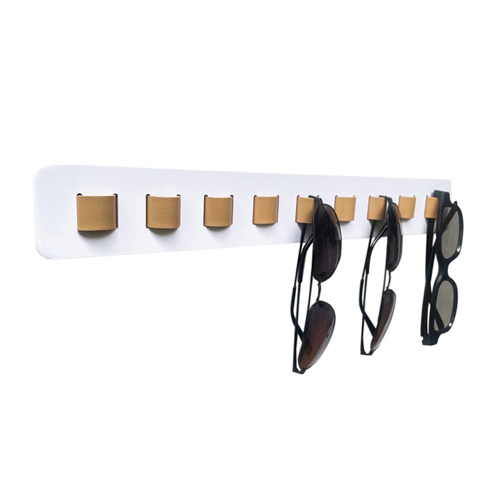 Rutaqian Brillengestell hölzerne Sonnenbrillen Lagerung Wand montiert Brillengestell