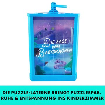 Spin Master 3D-Puzzle Calm Kids - Laternen-Puzzle, Puzzleteile, leuchtet in verschiedenen Farben