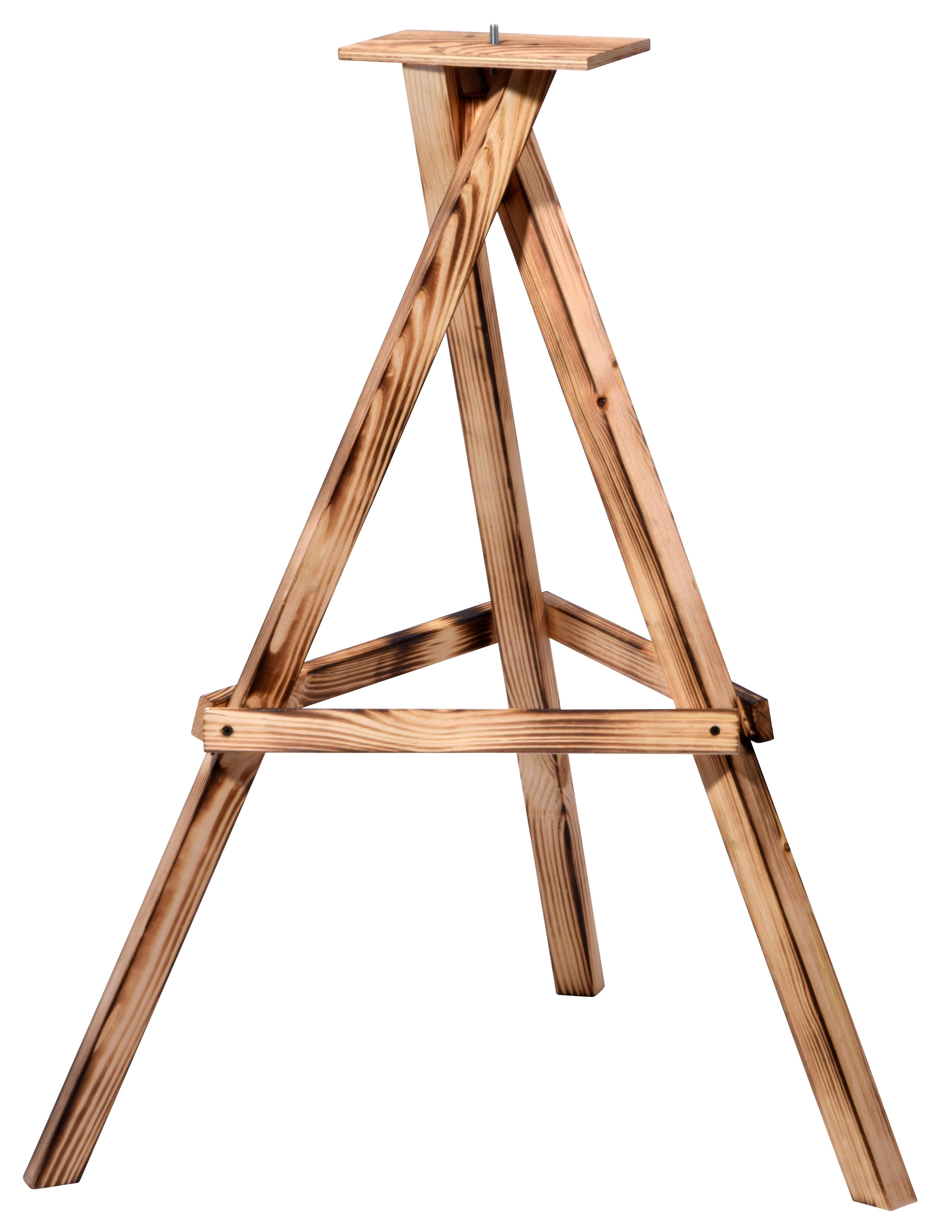 dobar Vogelhaus Vogelhausständer Dreibein, geflammt günstig online kaufen