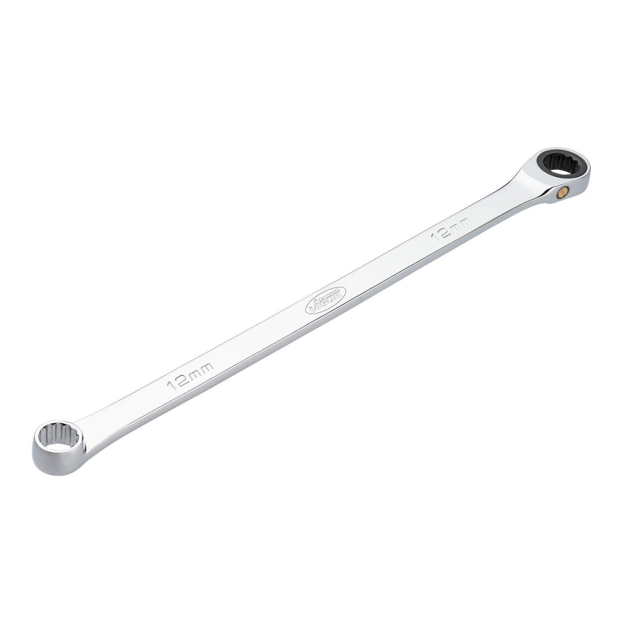 VIGOR Ratsche VIGOR Ratschen-Ringschlüssel, extra lang, V7031-12, SW 12 mm