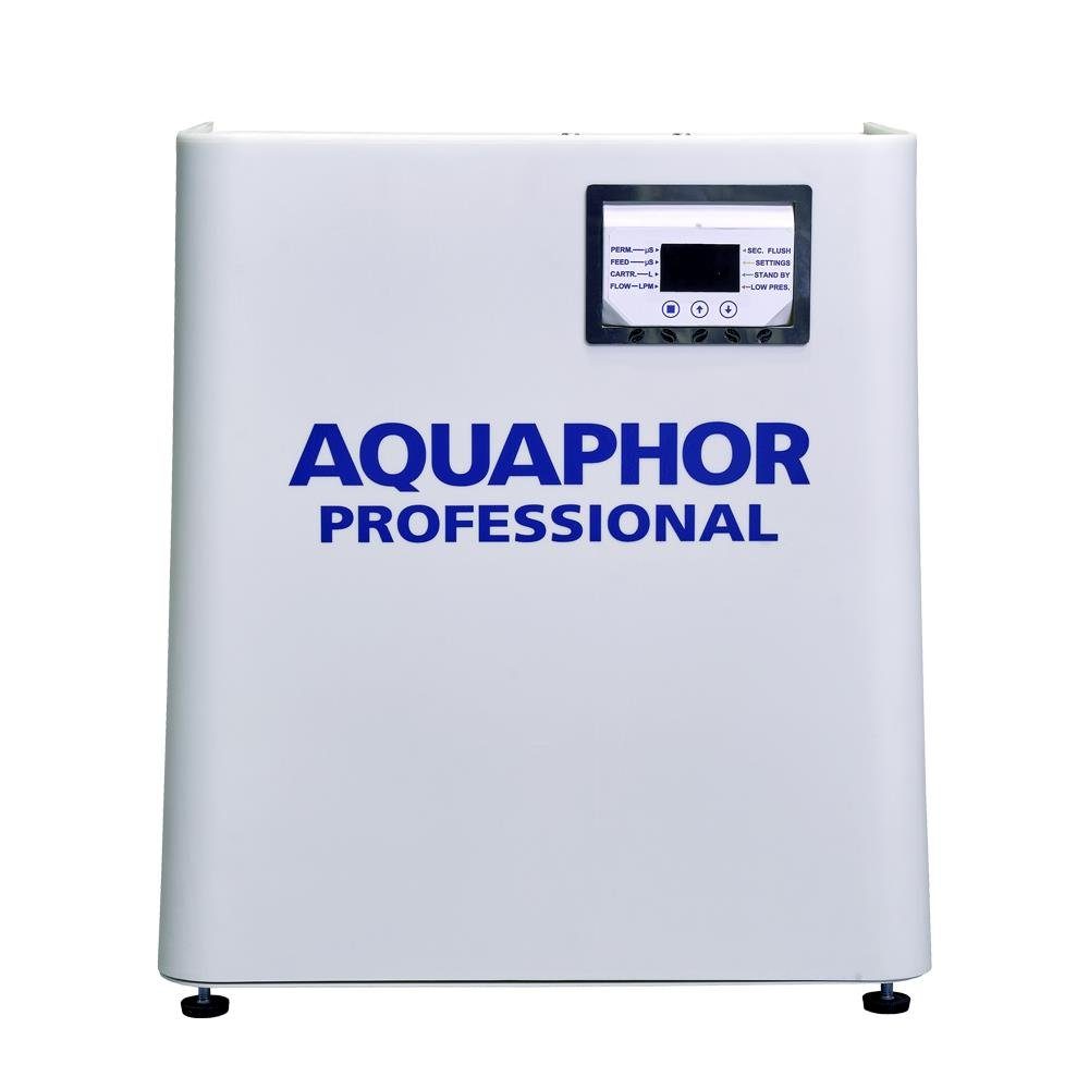 Aquintos Wasseraufbereitung bis 1800µS/cm ppm/TDS CoffeeClean 80 NP 1500 Untertisch-Trinkwassersystem Umkehrosmoseanlage, Speisewasserqualität