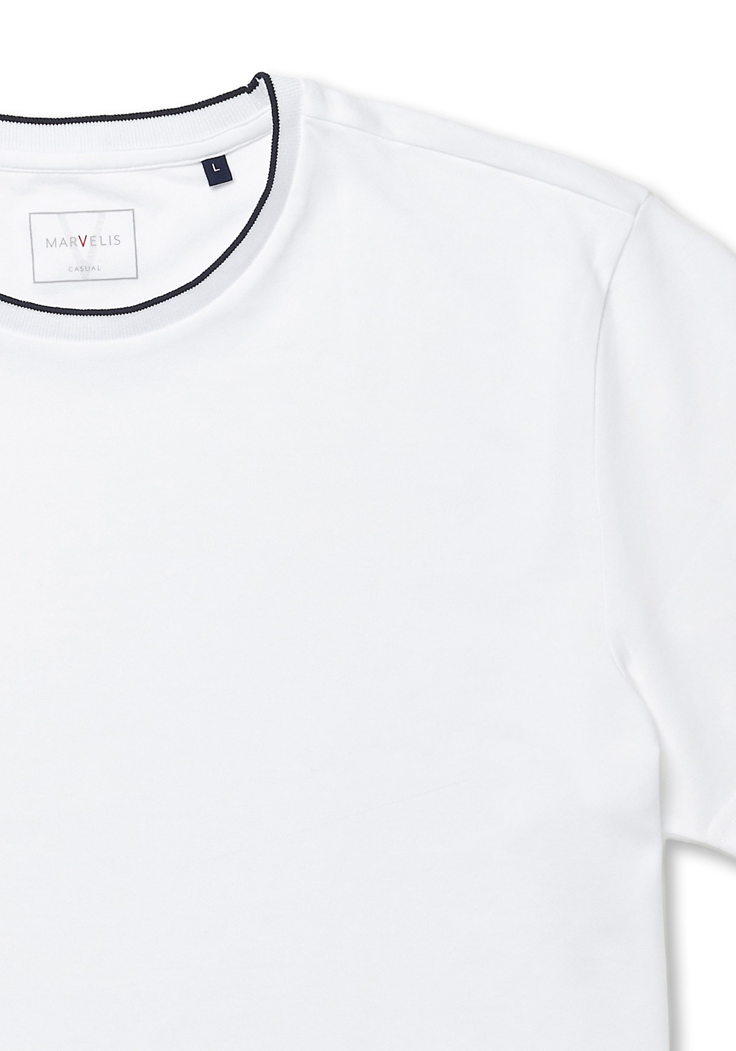 MARVELIS T-Shirt schnelltrocknend, normale Passform