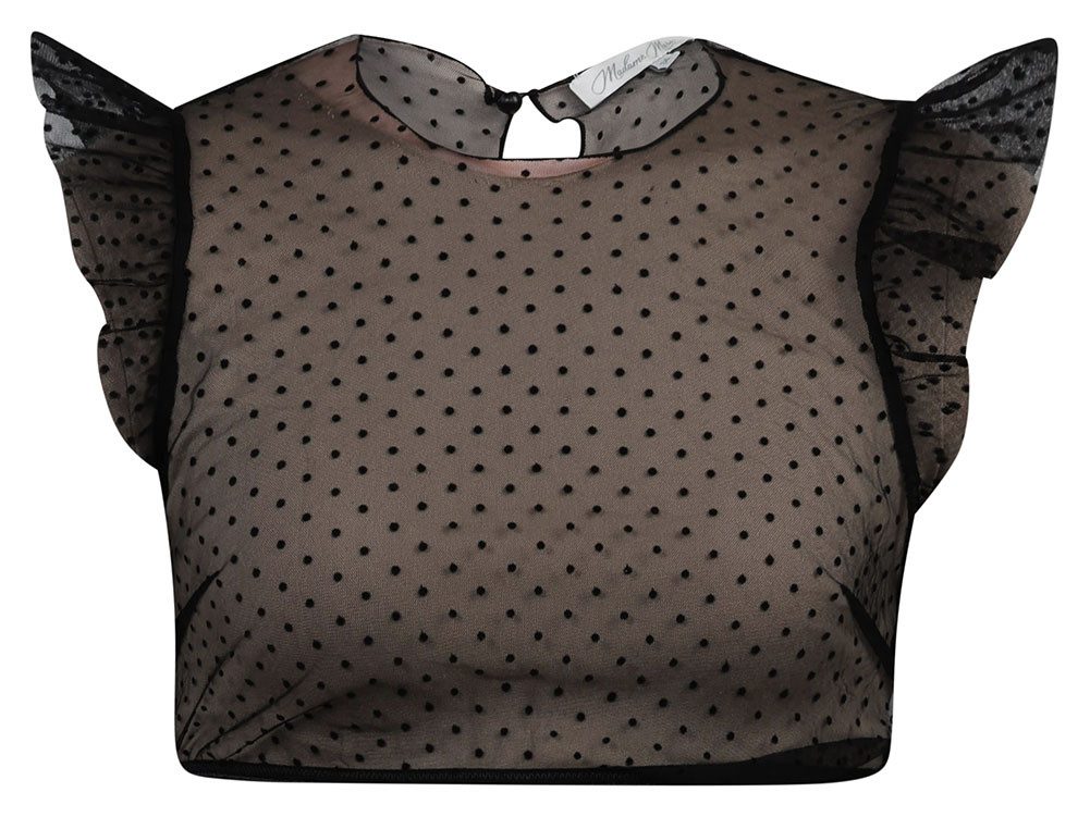 Madame Marie Dirndlbluse Dirndlbluse Cirellia schwarz