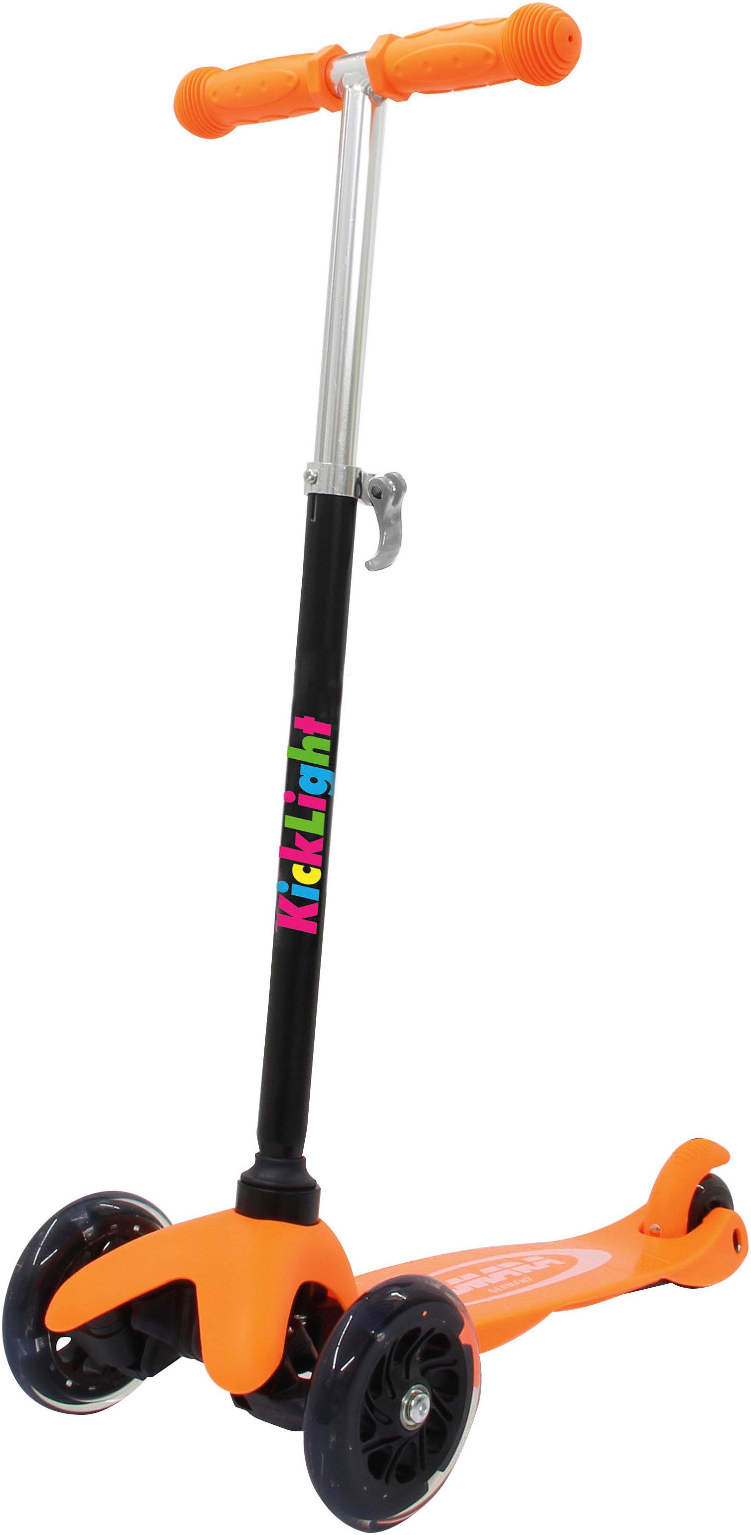 Jamara Dreiradscooter KickLight, mit LED-Rädern