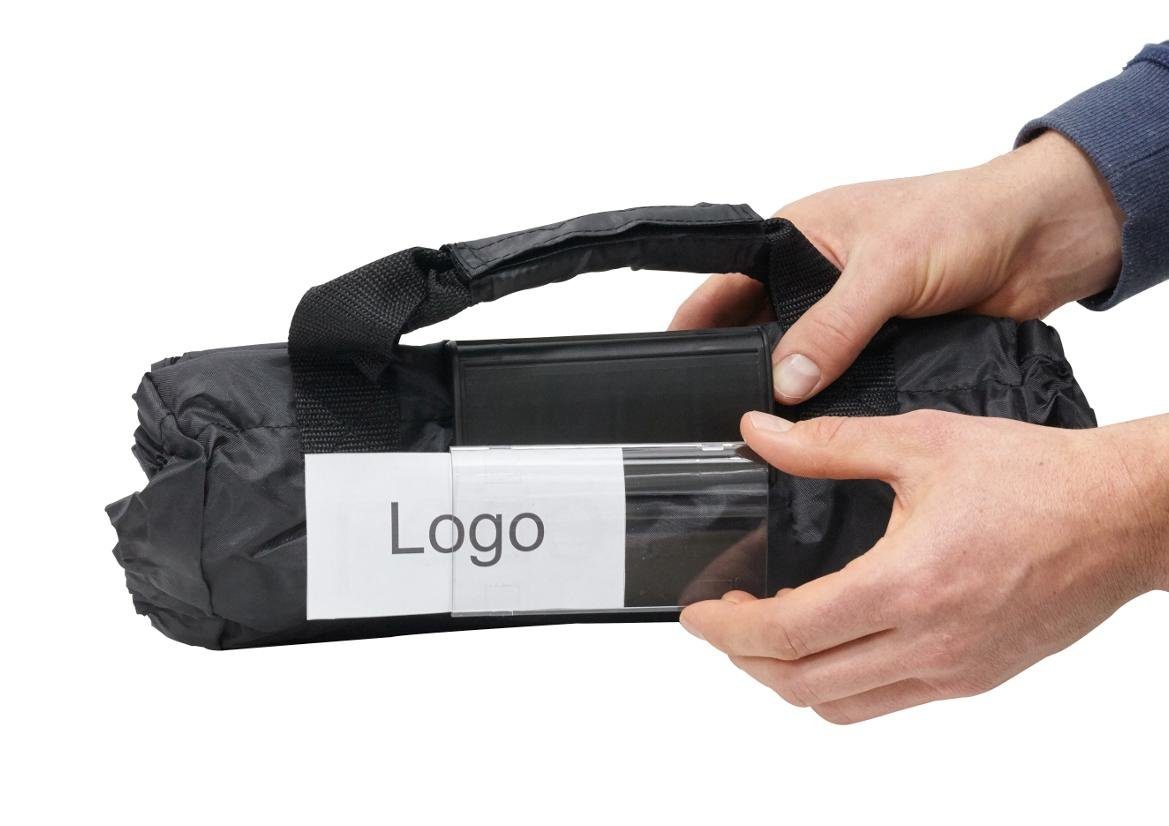 Einkaufstasche, "Combi" l Einkaufsshopper 40 Faltbare Easy-Shopper schwarz achilles Einkaufswagentasche