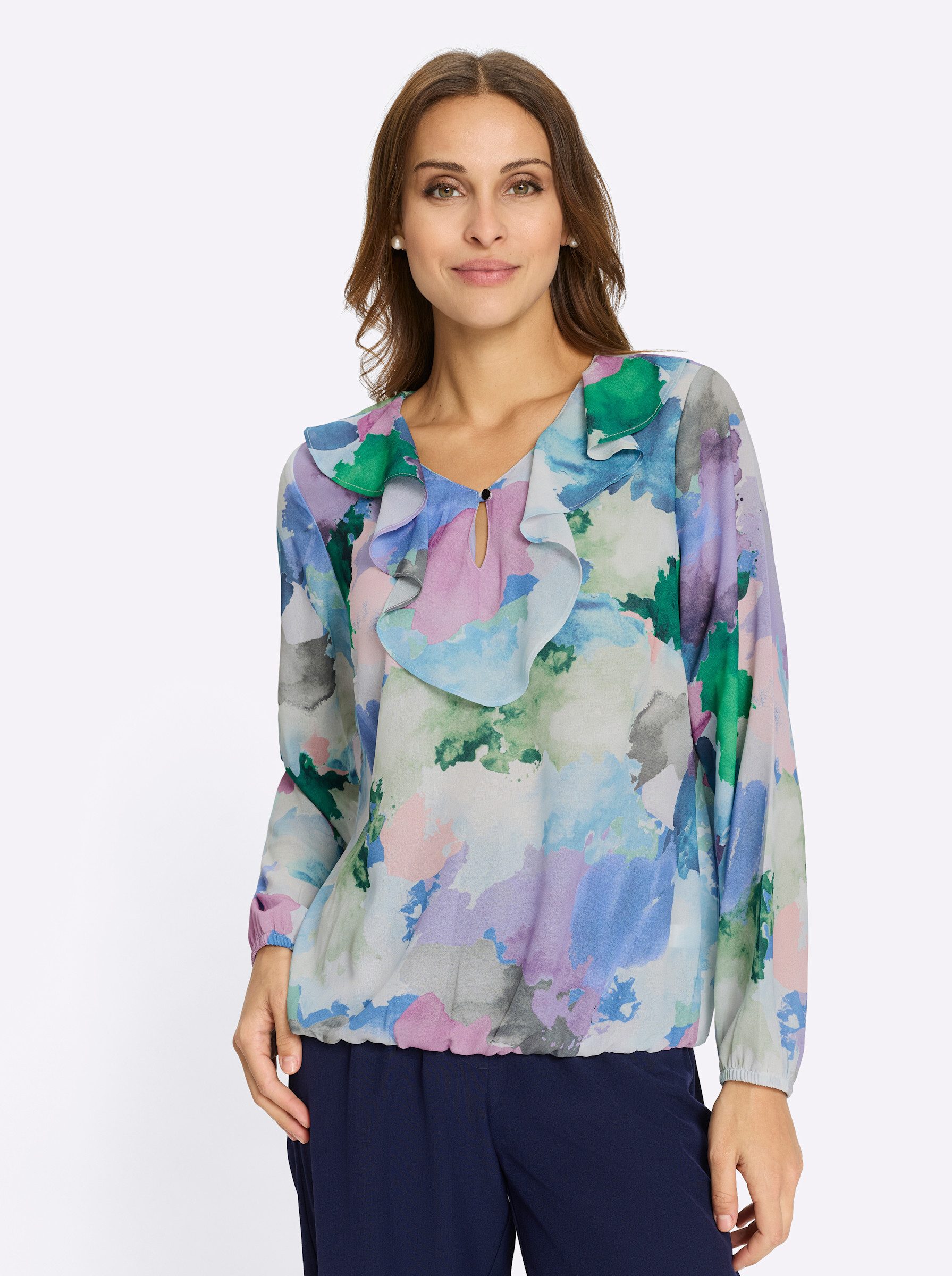 Witt Klassische Bluse Schlupfbluse .