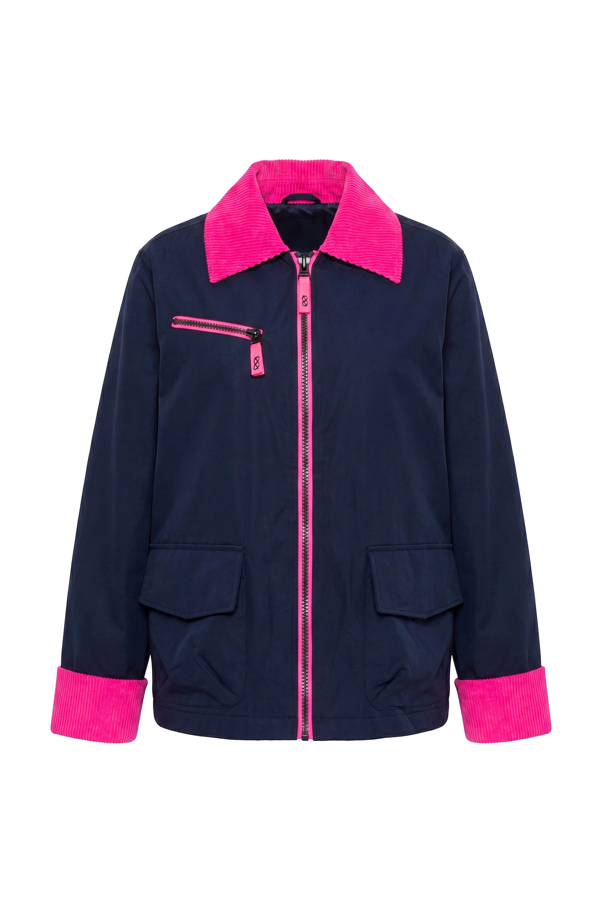Laurasøn Parka Cotton Jacke Cord Kragen