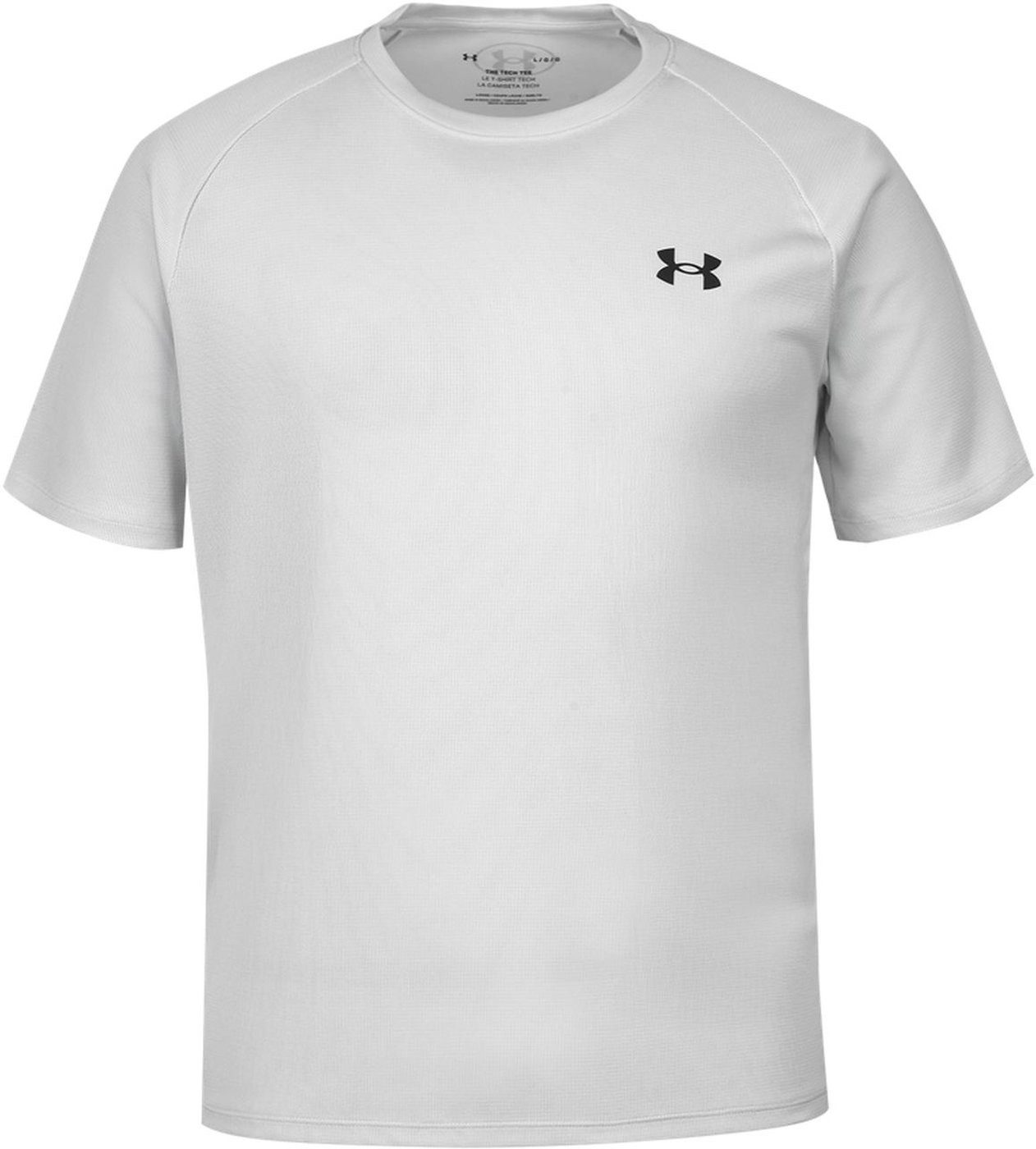 Under Armour® Funktionsshirt UA TECH TEXTURED SS DISTANT GRAY