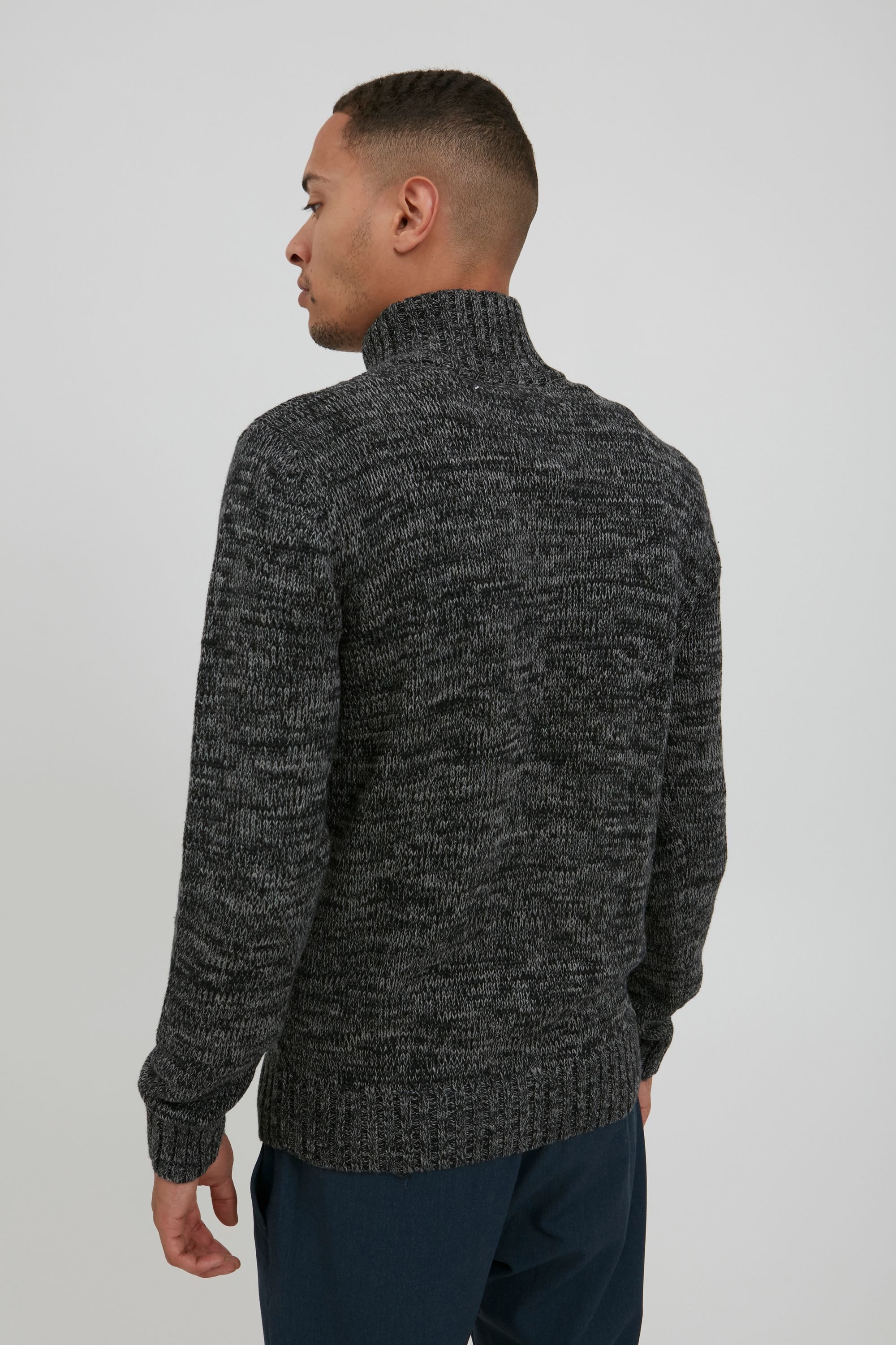 !Solid Troyer SDPhilostrate Strickpulli in Melange-Optik