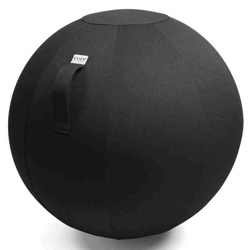 VLUV Stuhl »Vluv Leiv Stoff-Sitzball Durchmesser 70-75 cm schwarz«