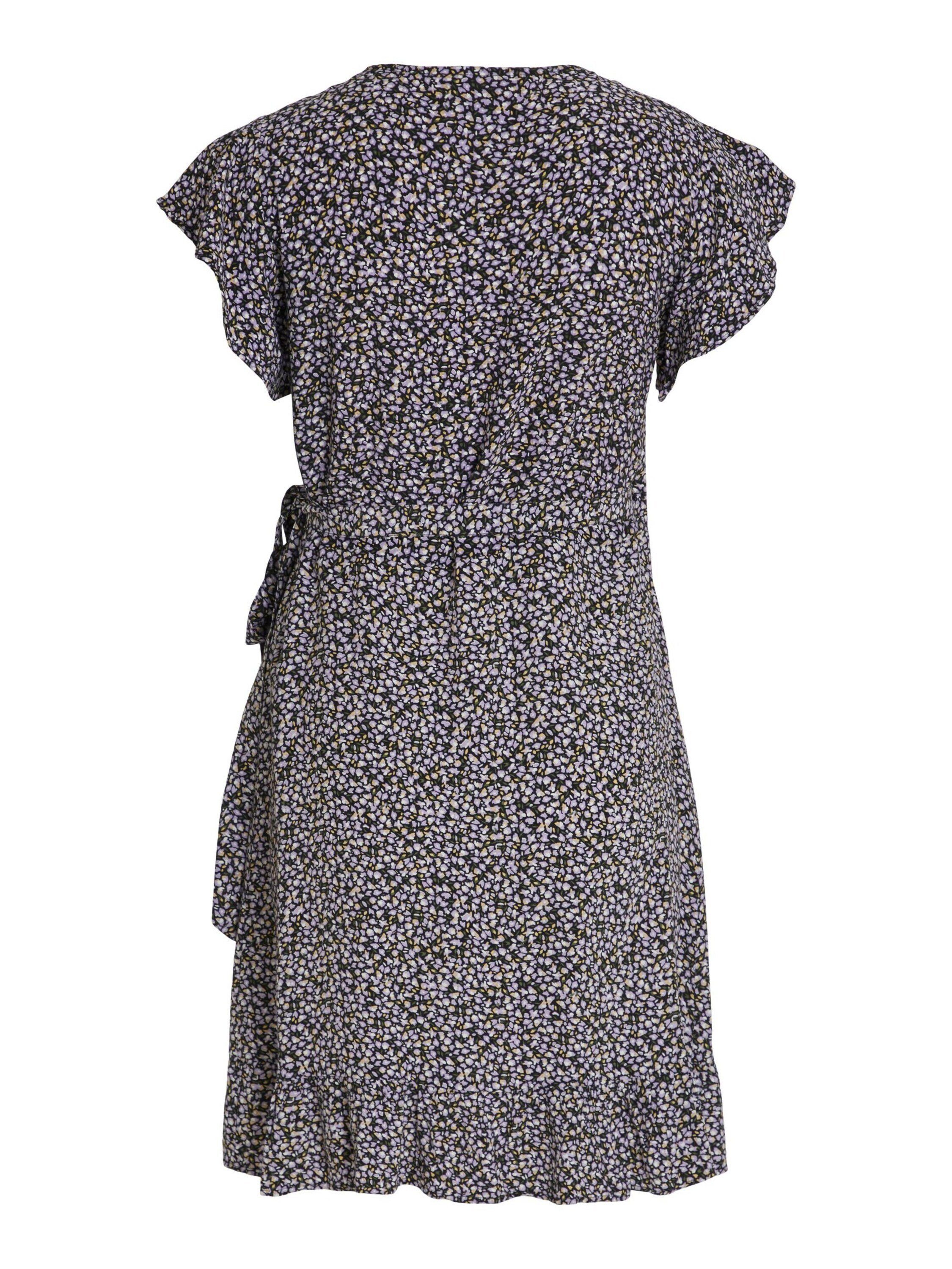 Vila Sommerkleid Fini (1-tlg) Wickel-Design günstig online kaufen