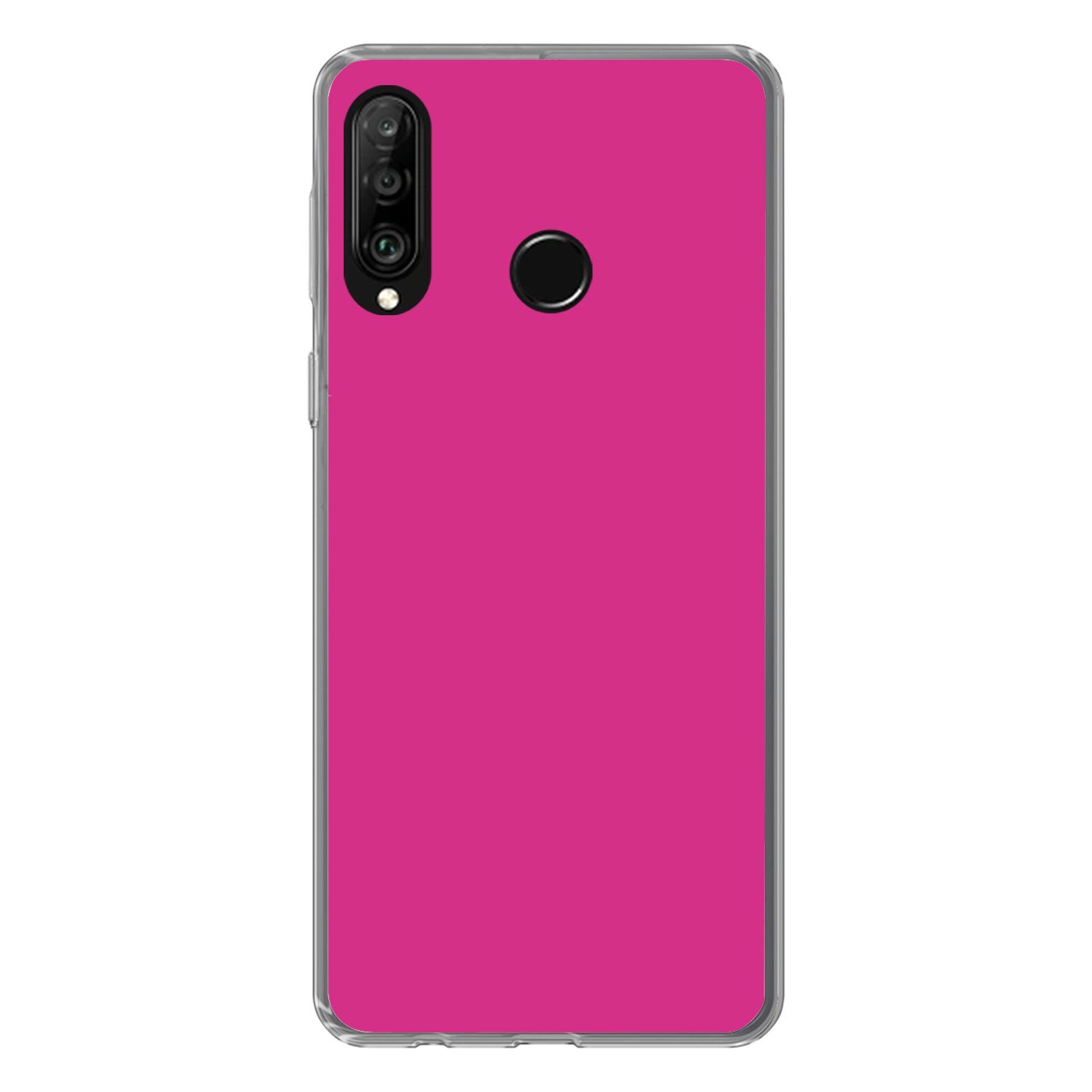 Handyhülle für Huawei P30 Lite Fuchsia - Neon - Farben
