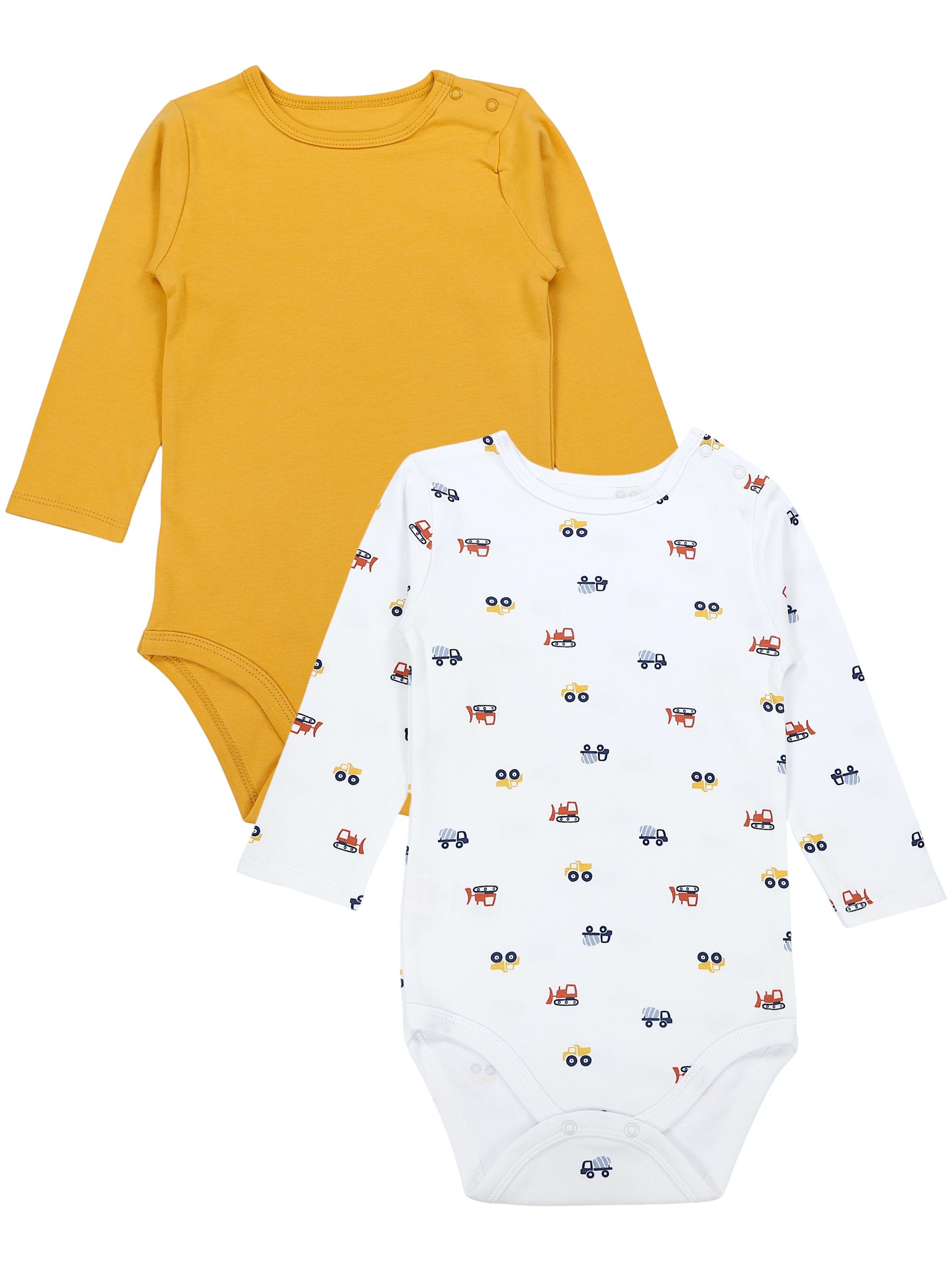 TupTam Langarmbody TupTam Unisex Baby Langarm-Body mit Aufdruck 5er Set