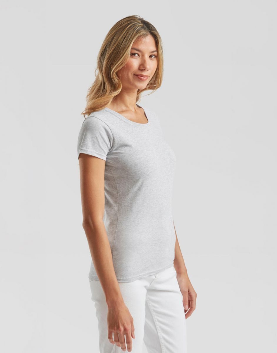 Fruit of the Loom Rundhalsshirt Damen Original T Lady-Fit /