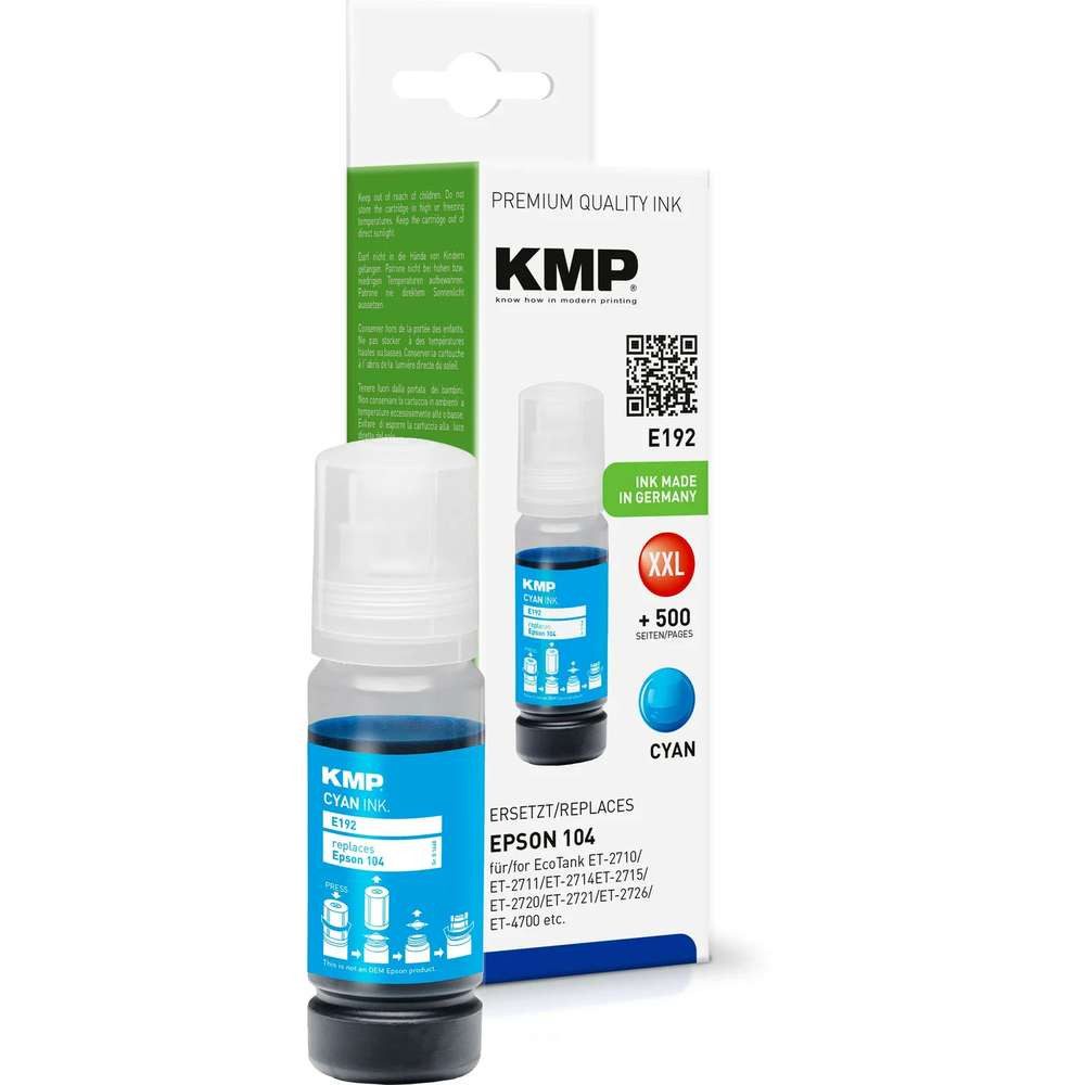 KMP KMP E192 Druckerpatrone 1 Stück(e) Kompatibel Cyan Tintenpatrone