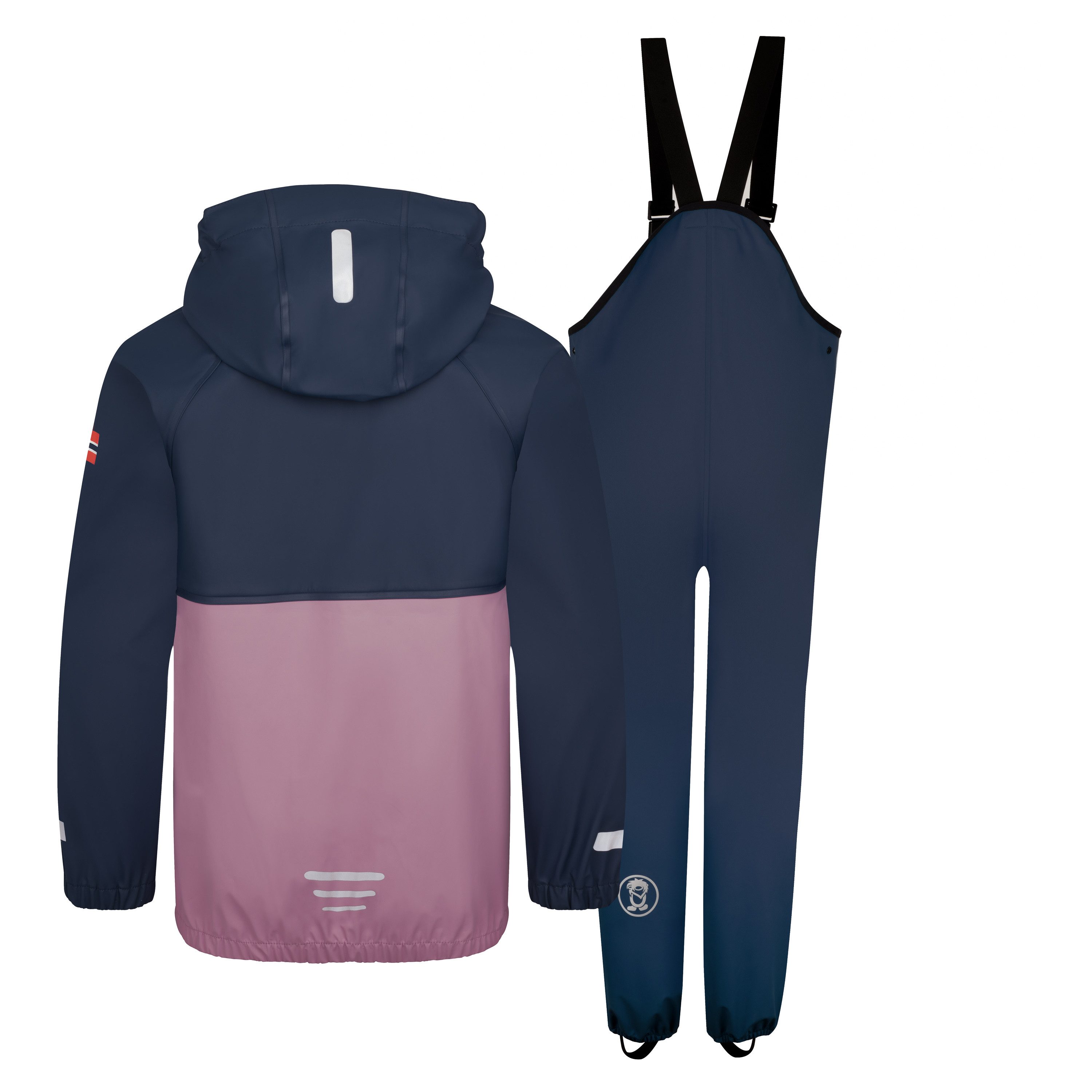 TROLLKIDS Regen- und Matschhose KIDS ODDA RAIN SET XT (2-tlg) für Kinder und Jugendliche, sportlicher Stil