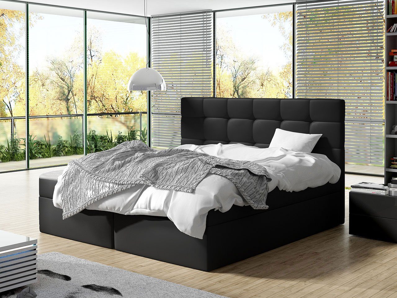 MIRJAN24 Boxspringbett Luanda (Bonell-Matratze und Topperr), günstig online kaufen